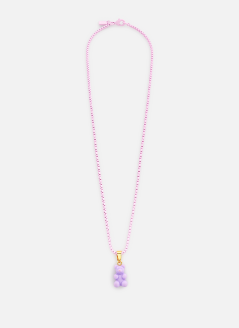 Rose CRYSTAL HAZE chain necklace 