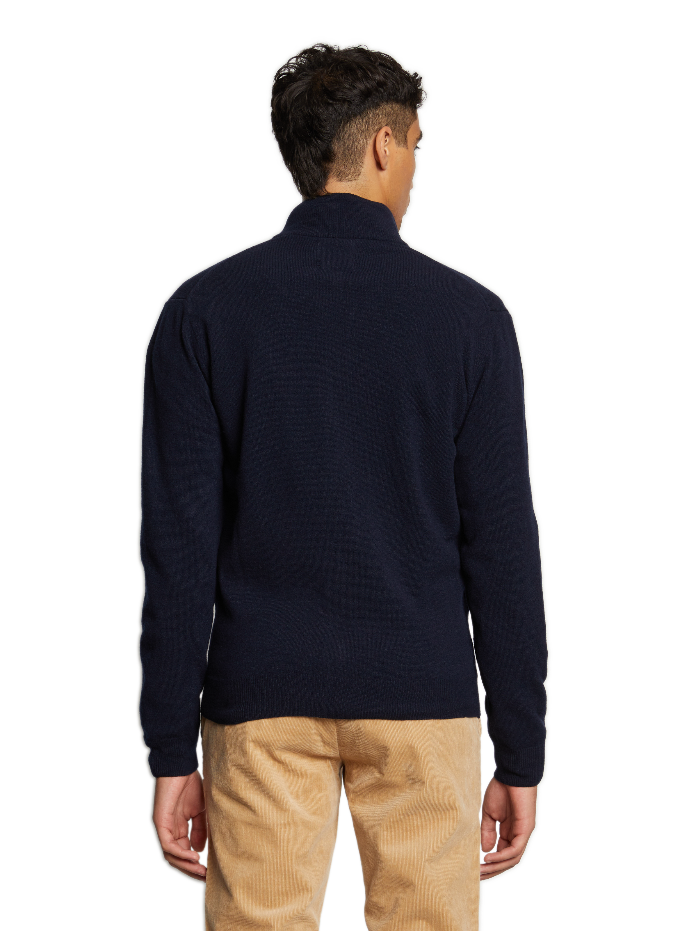 Fox patch cardigan GANT Blue