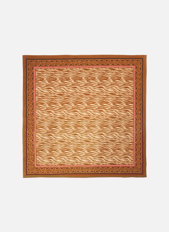 Foulard en coton biologique Marron by BILLYBELT BILLYBELT Foulard en coton biologique Marron