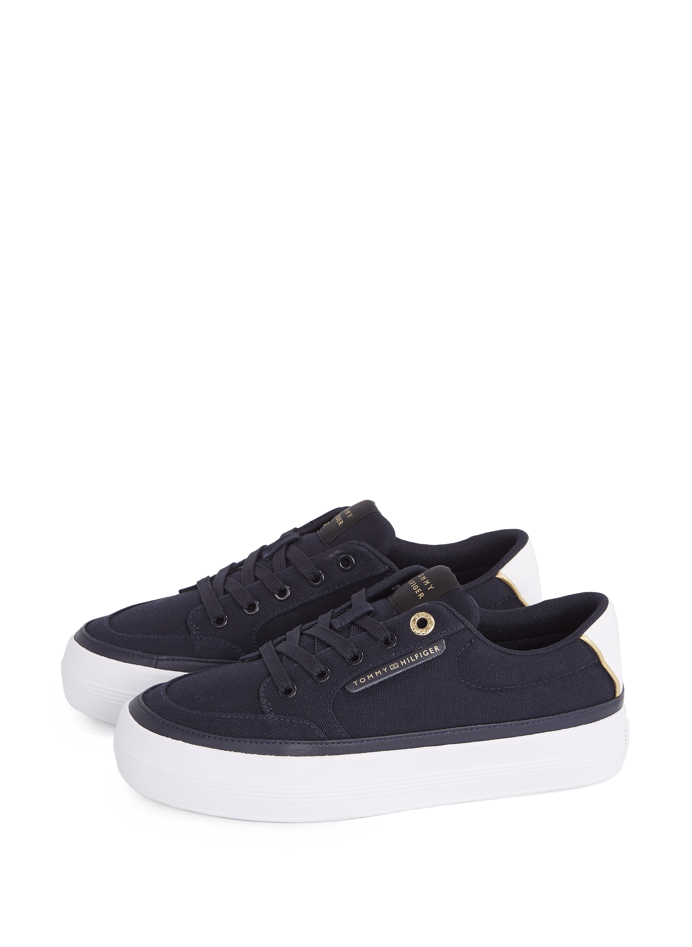 Baskets à bordures contrastées TOMMY HILFIGER Bleu