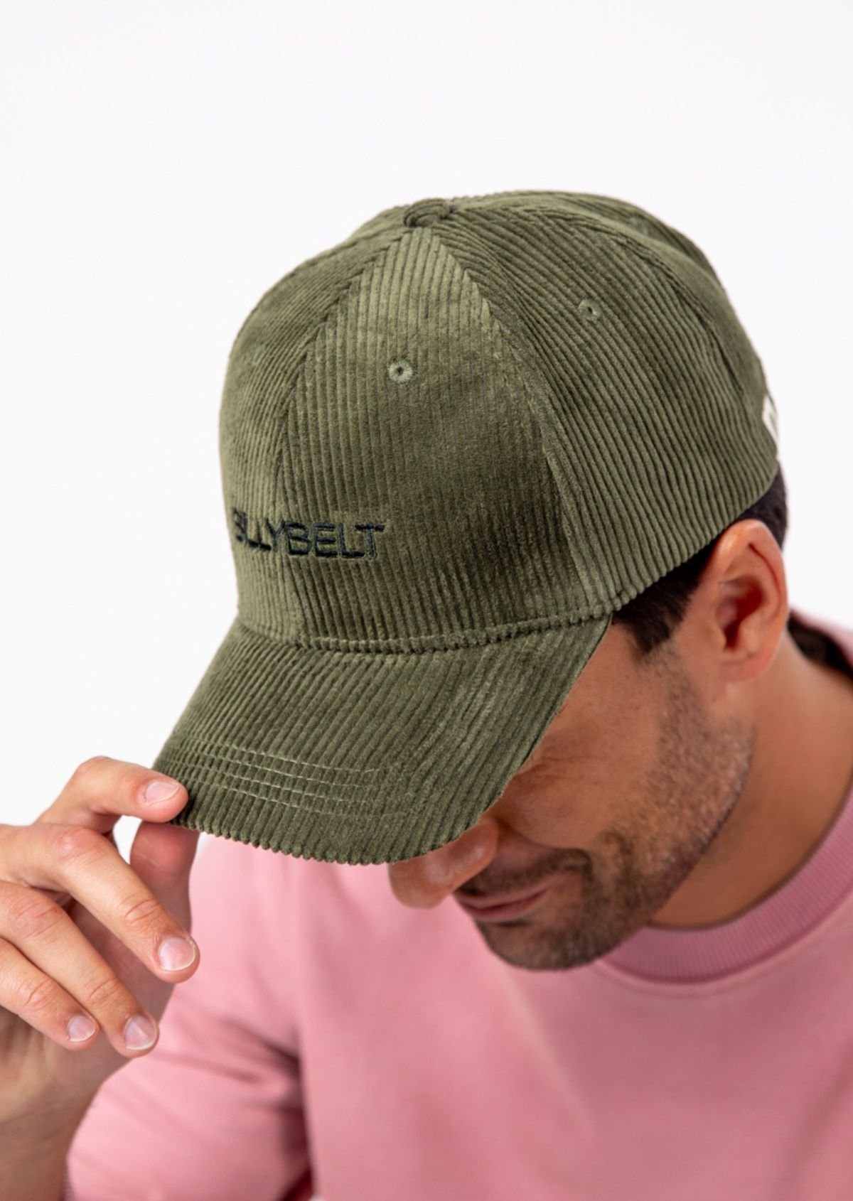 Casquette en velours BILLYBELT Kaki