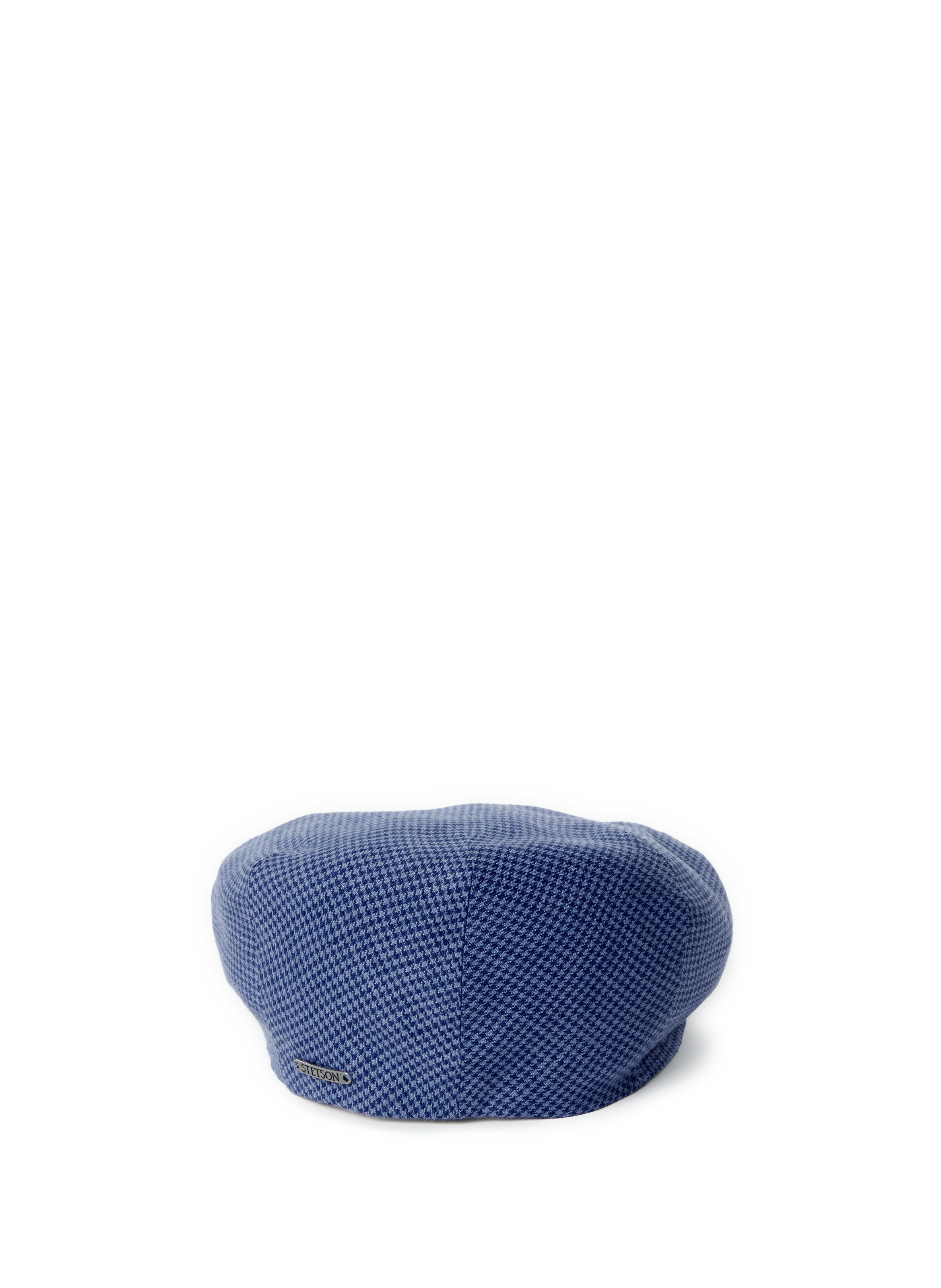 Beret en lin STETSON Bleu