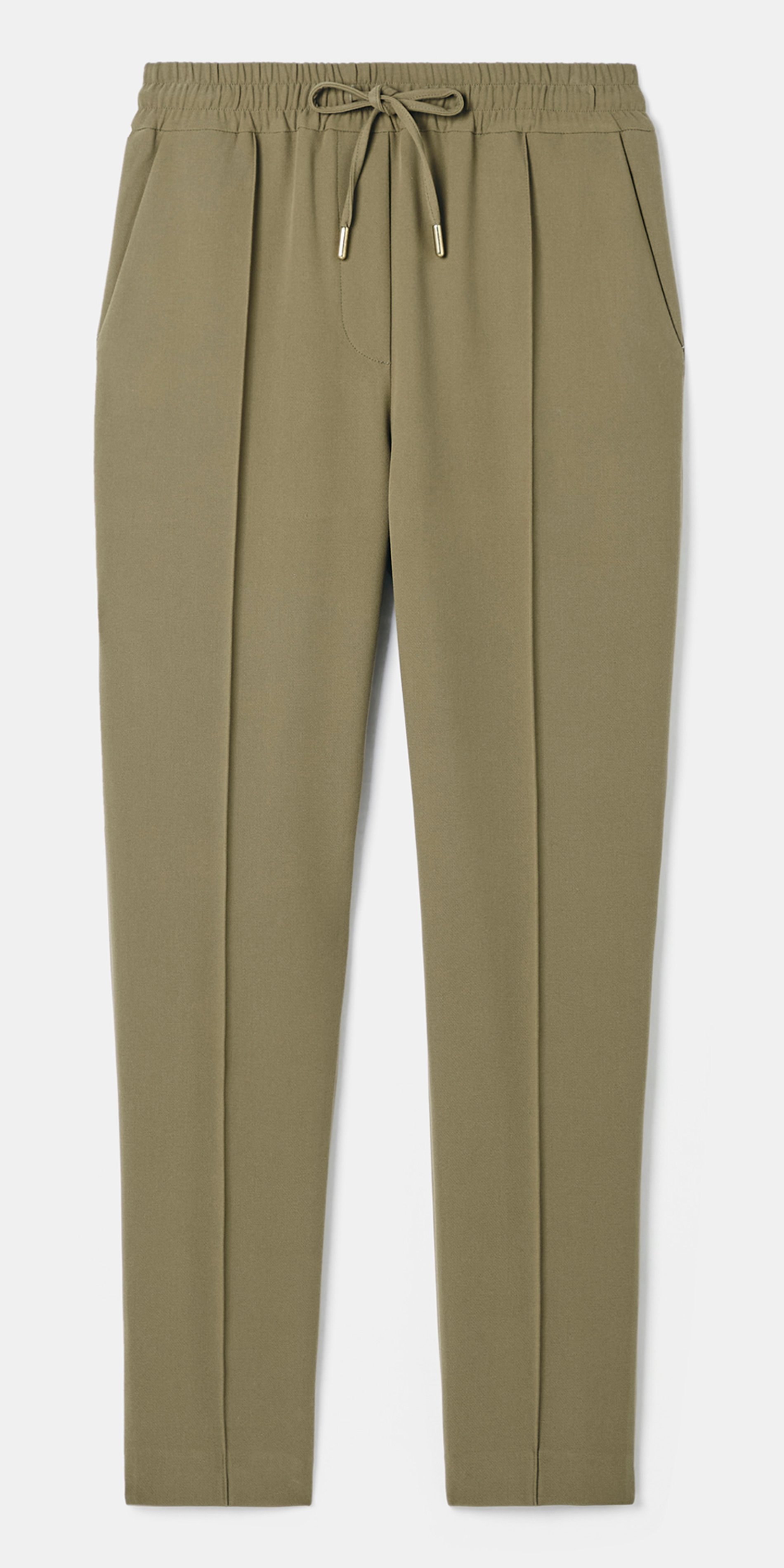 Pantalon kaki ample - piel ZAPA Kaki
