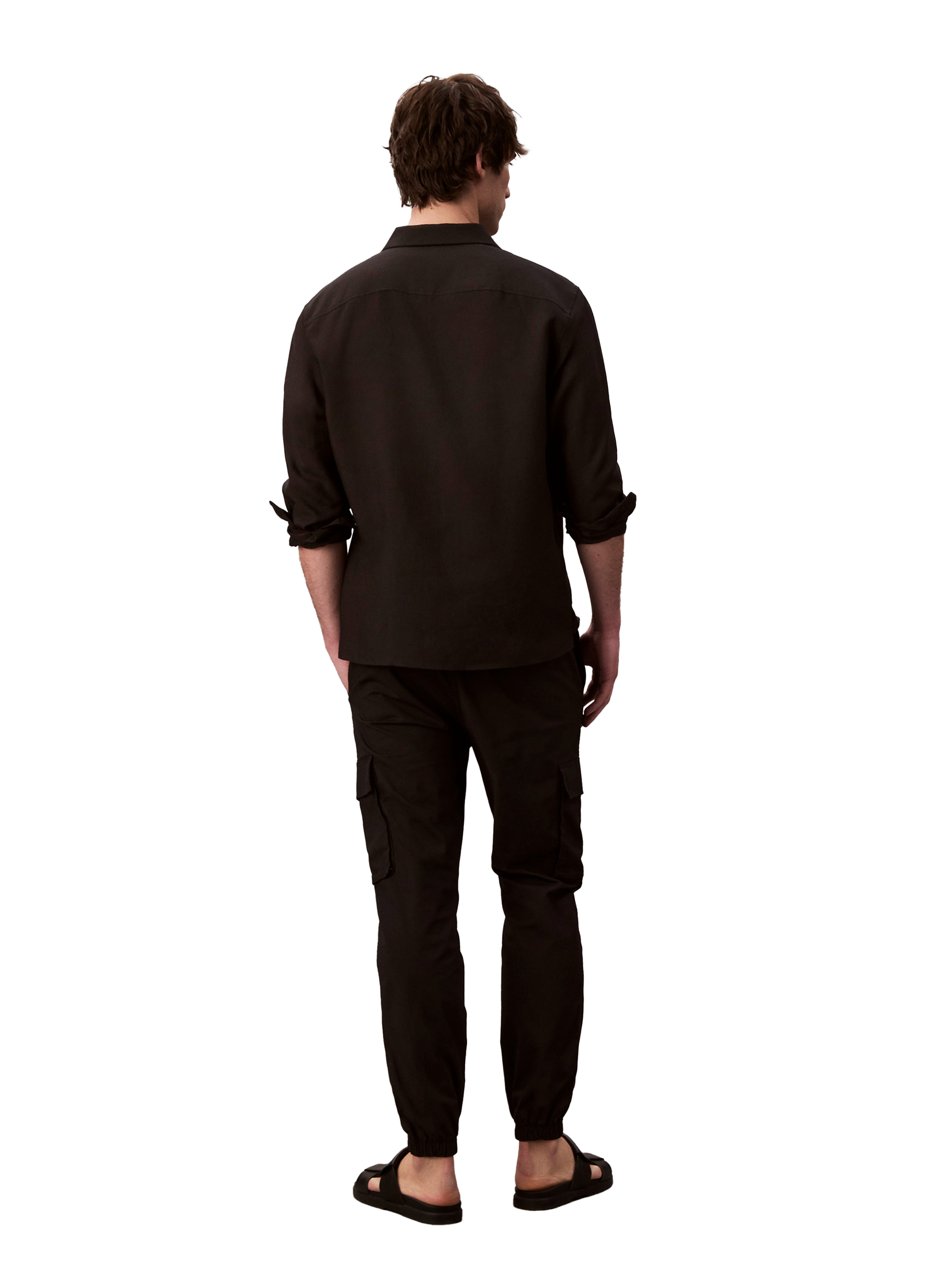 Pantalon cargo skinny CALVIN KLEIN Noir