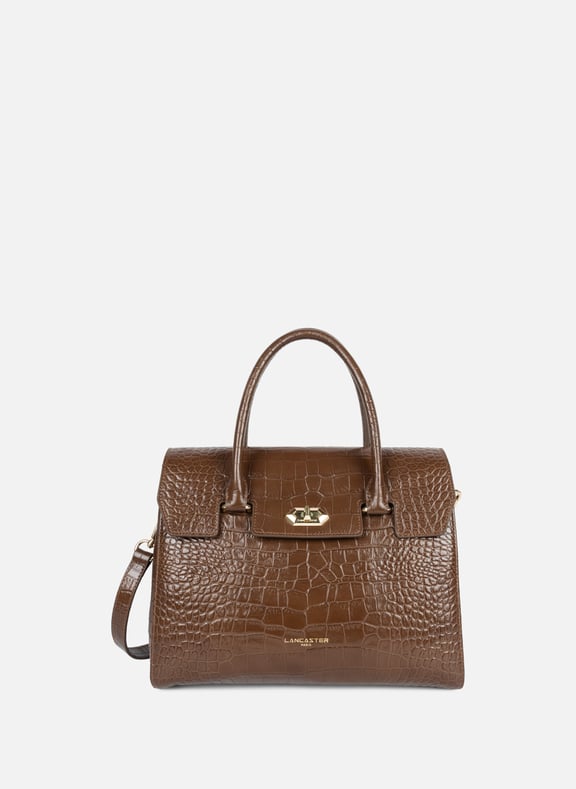 Large handbag - Exo Brown by LANCASTER LANCASTER Large handbag - Exo Brown