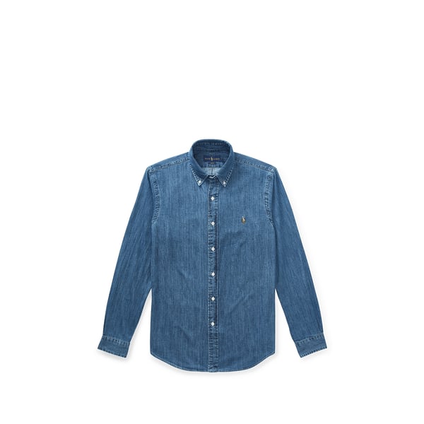 Chemise denim en coton Chemise denim en coton