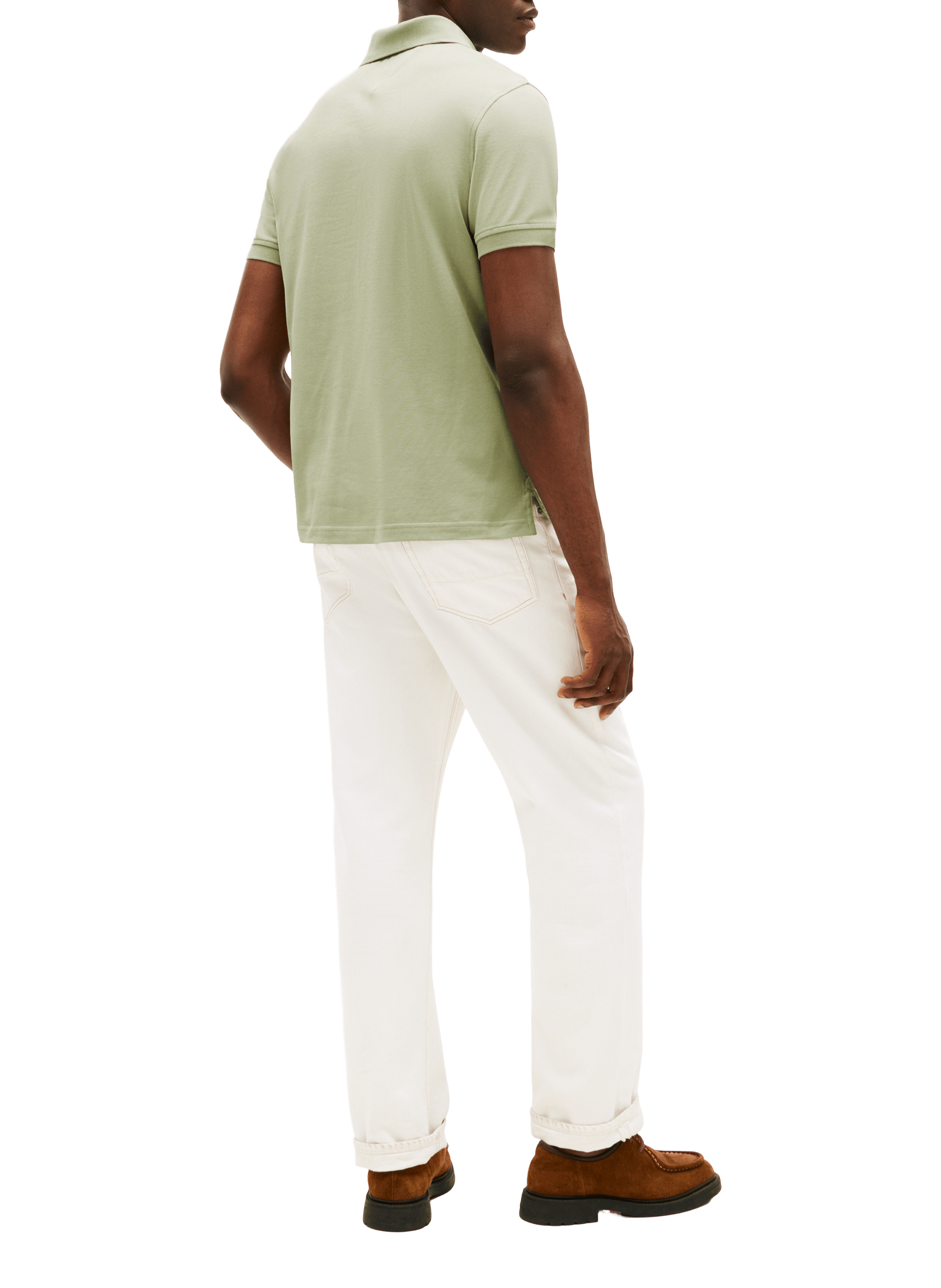 Iconic 1985 organic cotton polo shirt TOMMY HILFIGER Green