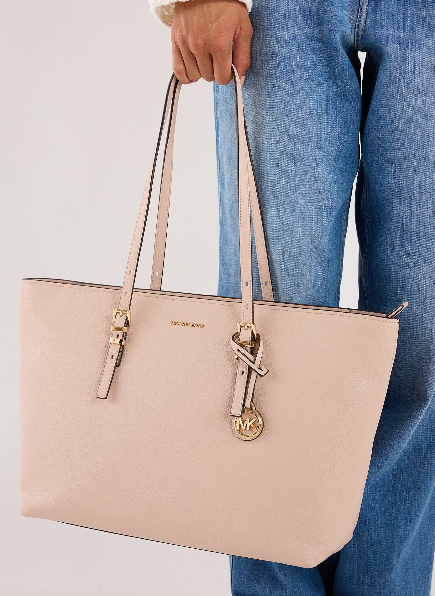 Sac cabas en cuir Grand Quinn MICHAEL KORS Rose