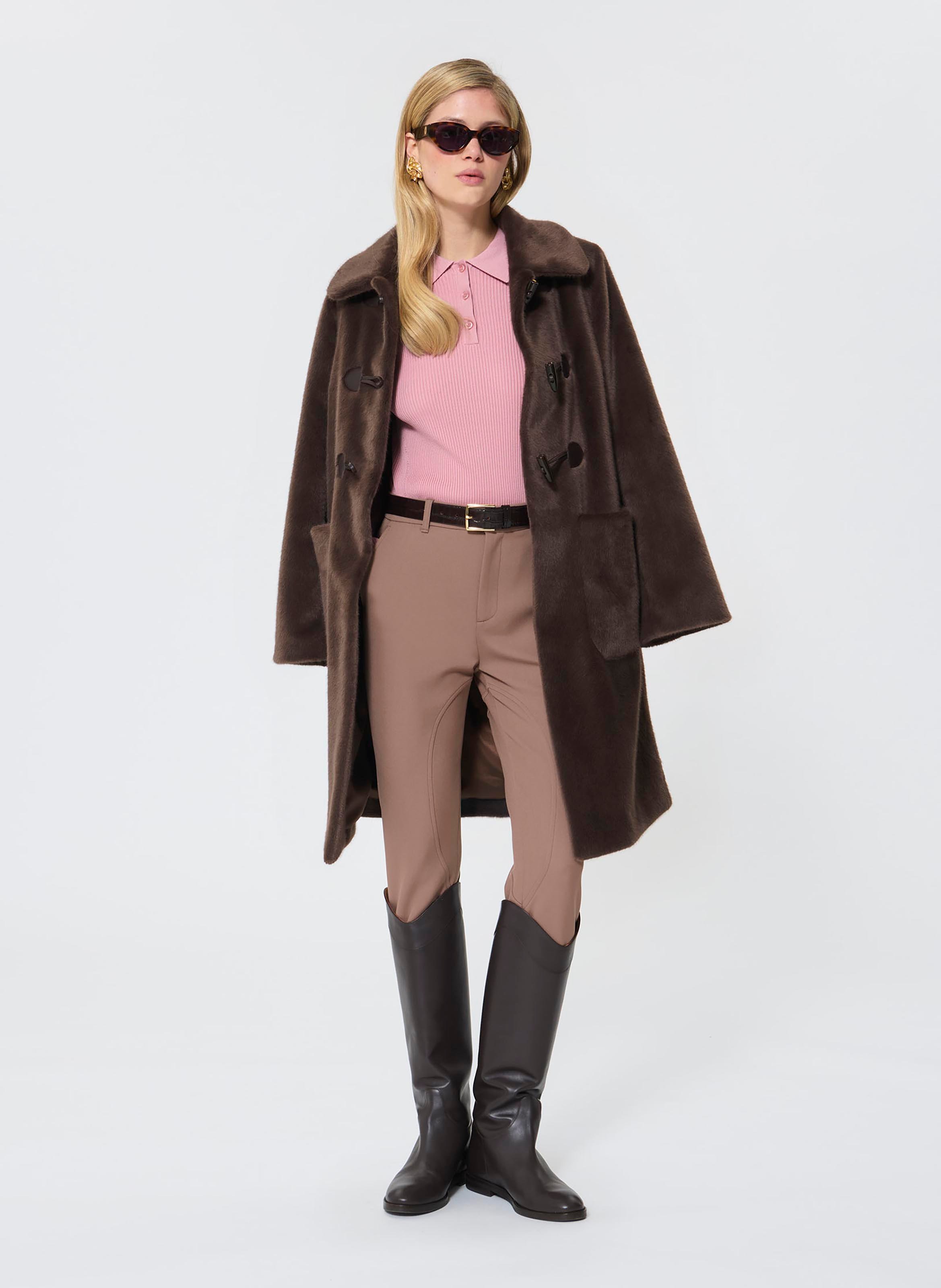 Pantalon paxton TARA JARMON Marron