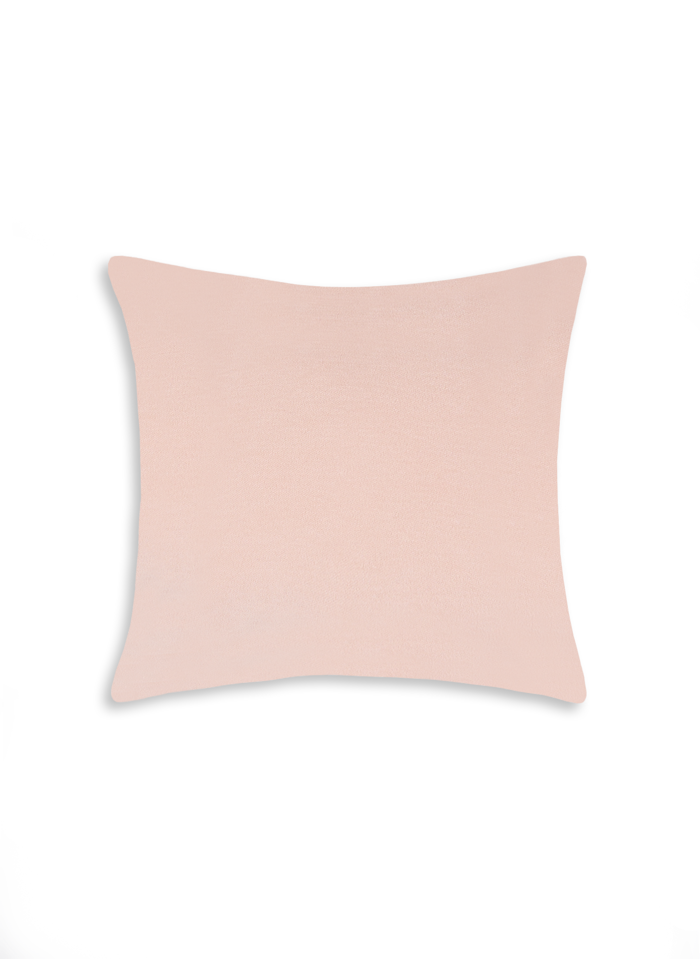 Housse de coussin en velours lisse AU PRINTEMPS PARIS Rose