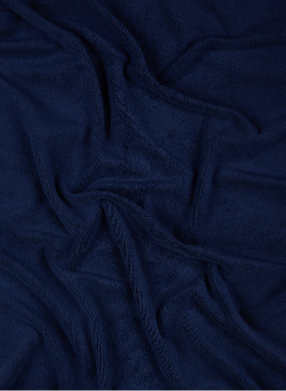 Serviette de toilette en coton biologique | Bleu by AU PRINTEMPS PARIS Serviette de toilette en coton biologique Bleu