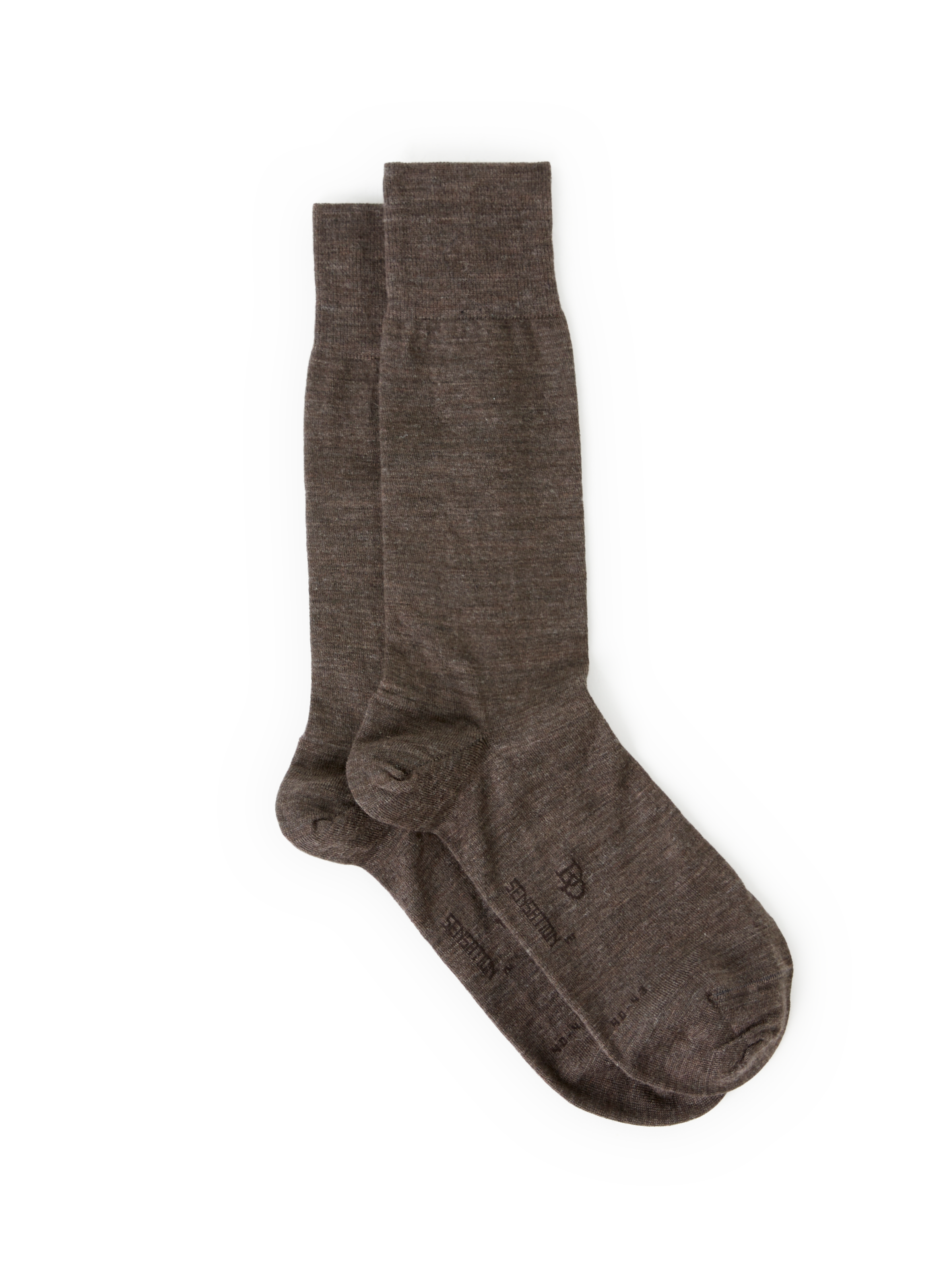 DORÉ DORÉ Wool and cotton socks  Brown