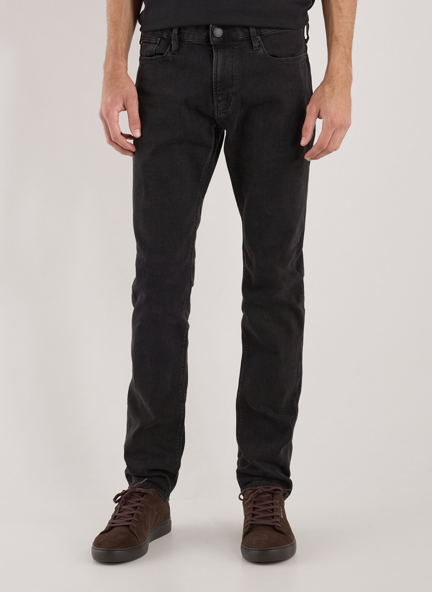 EMPORIO ARMANI Slim fit jeans Black