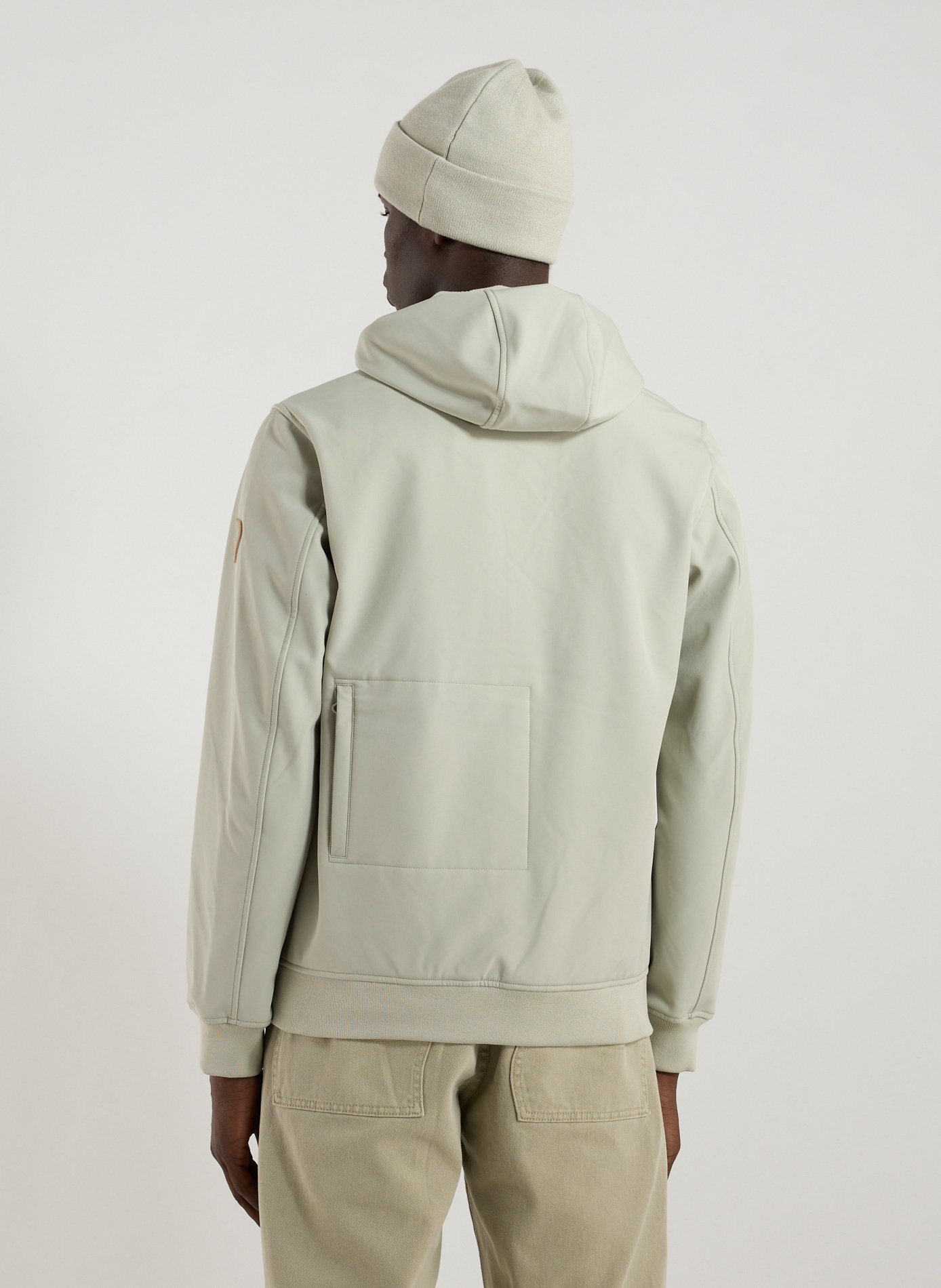 Softshell Hooded Jacket GERTRUDE ET GASTON Green