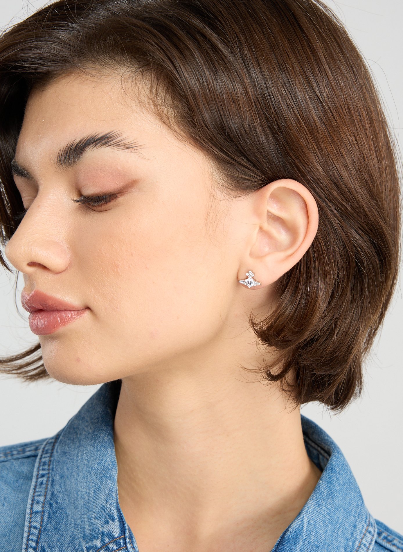 VIVIENNE WESTWOOD Ofelia Earrings Silver