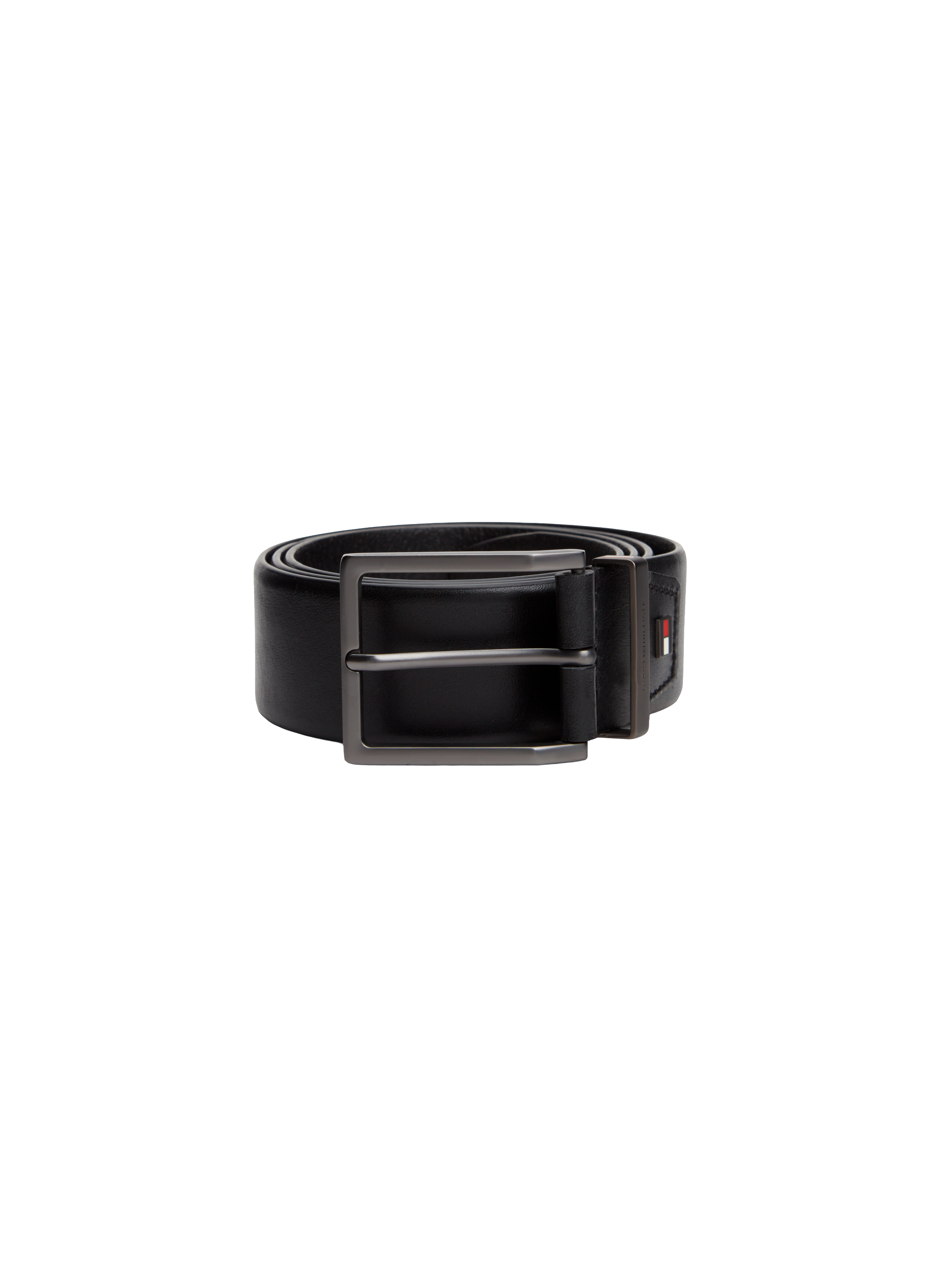 Ceinture en cuir de vache TOMMY HILFIGER Noir