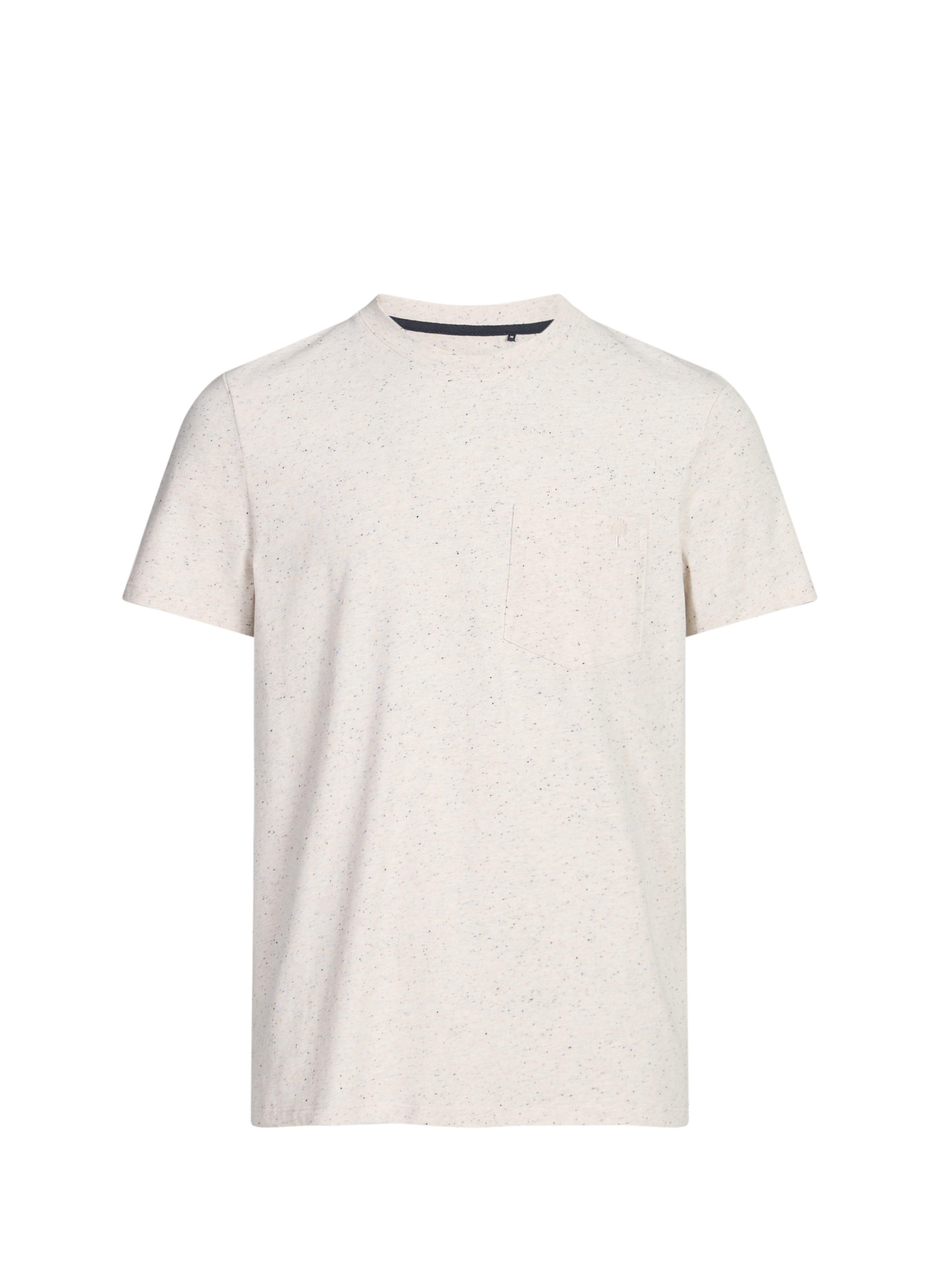 FAGUO T-shirt à col rond en coton mélangé Multicolore