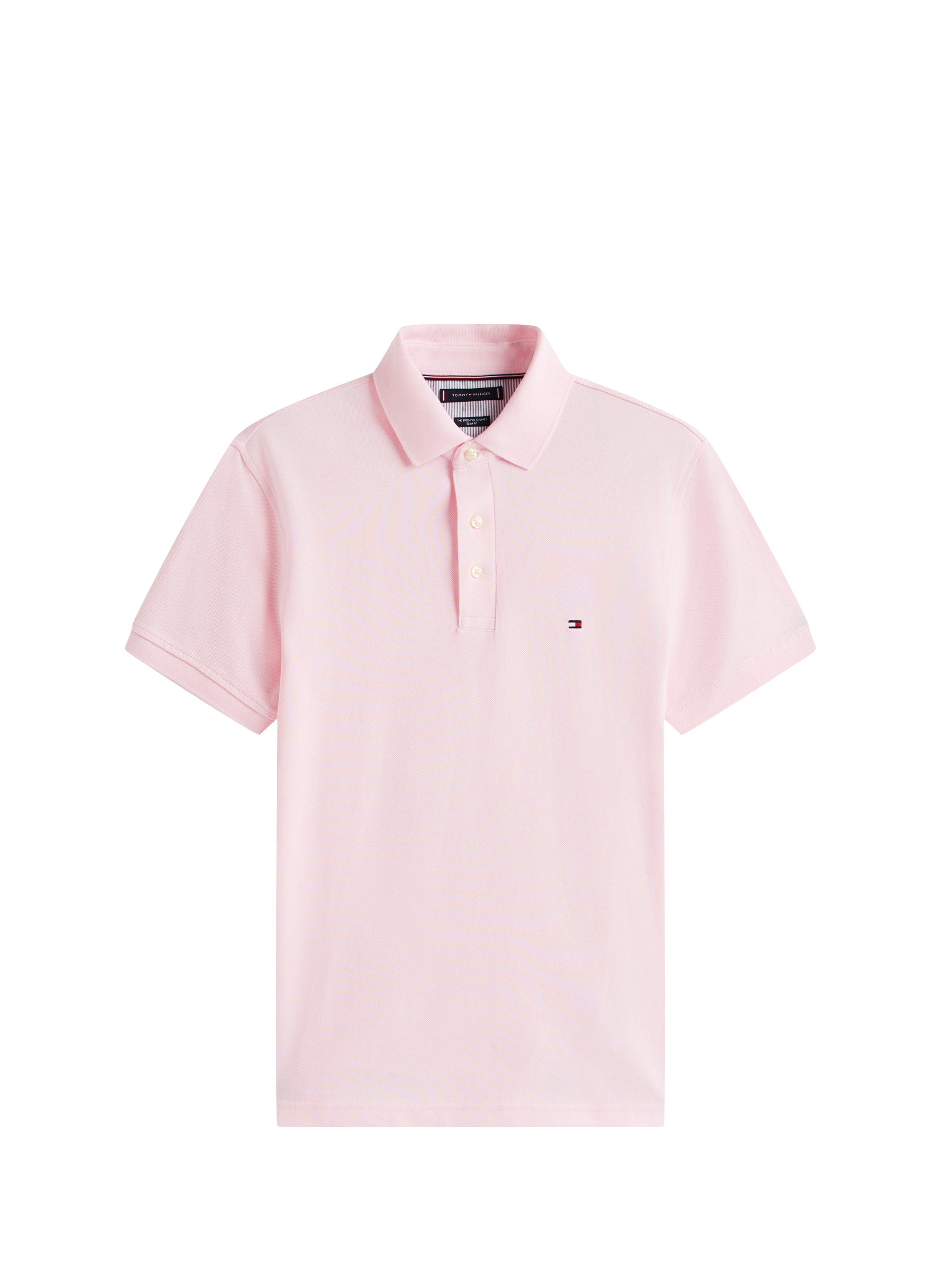 Polo en coton organique TOMMY HILFIGER Rose