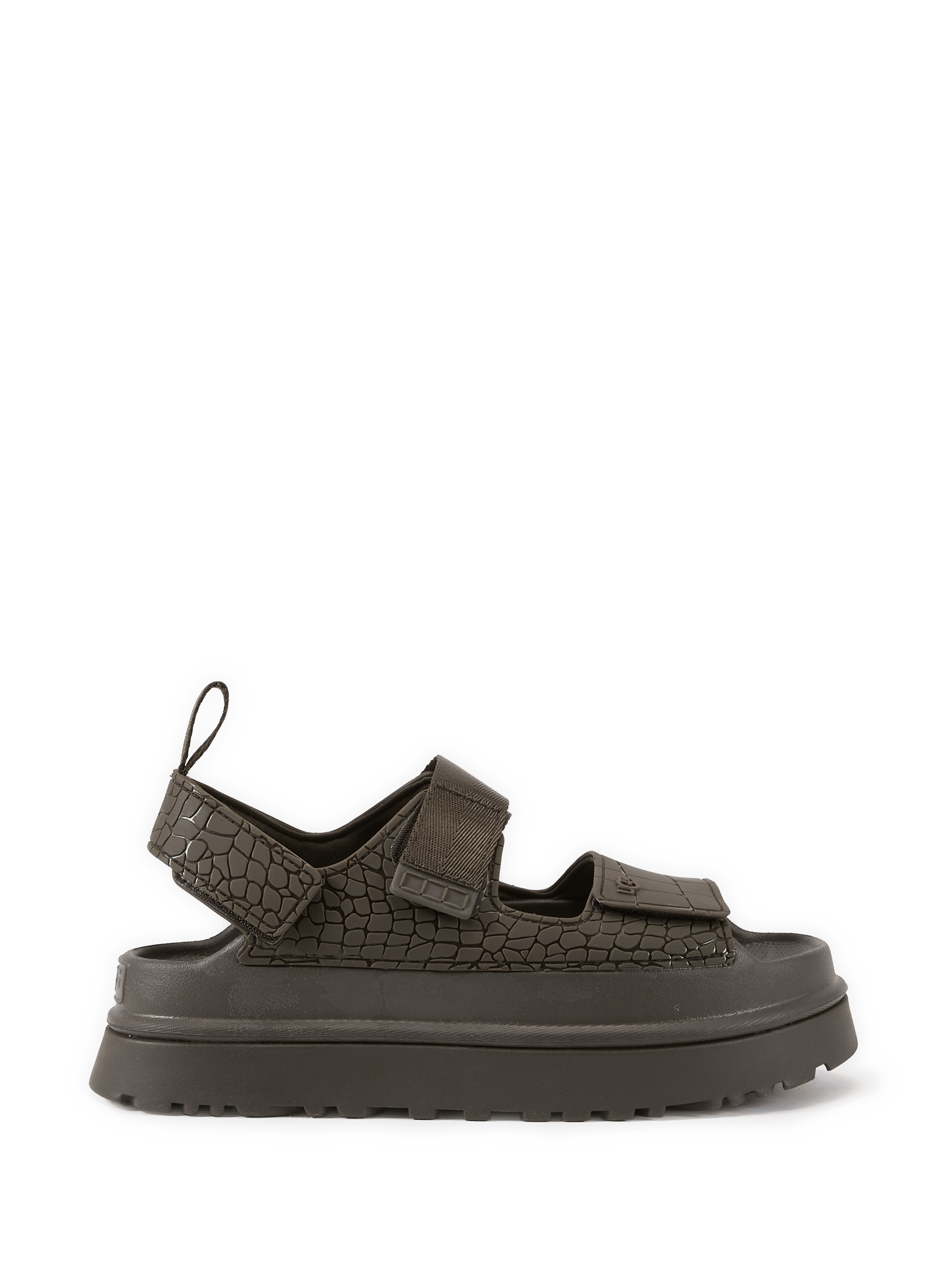 Sandales compensées GoldenGlow à scratch UGG Marron