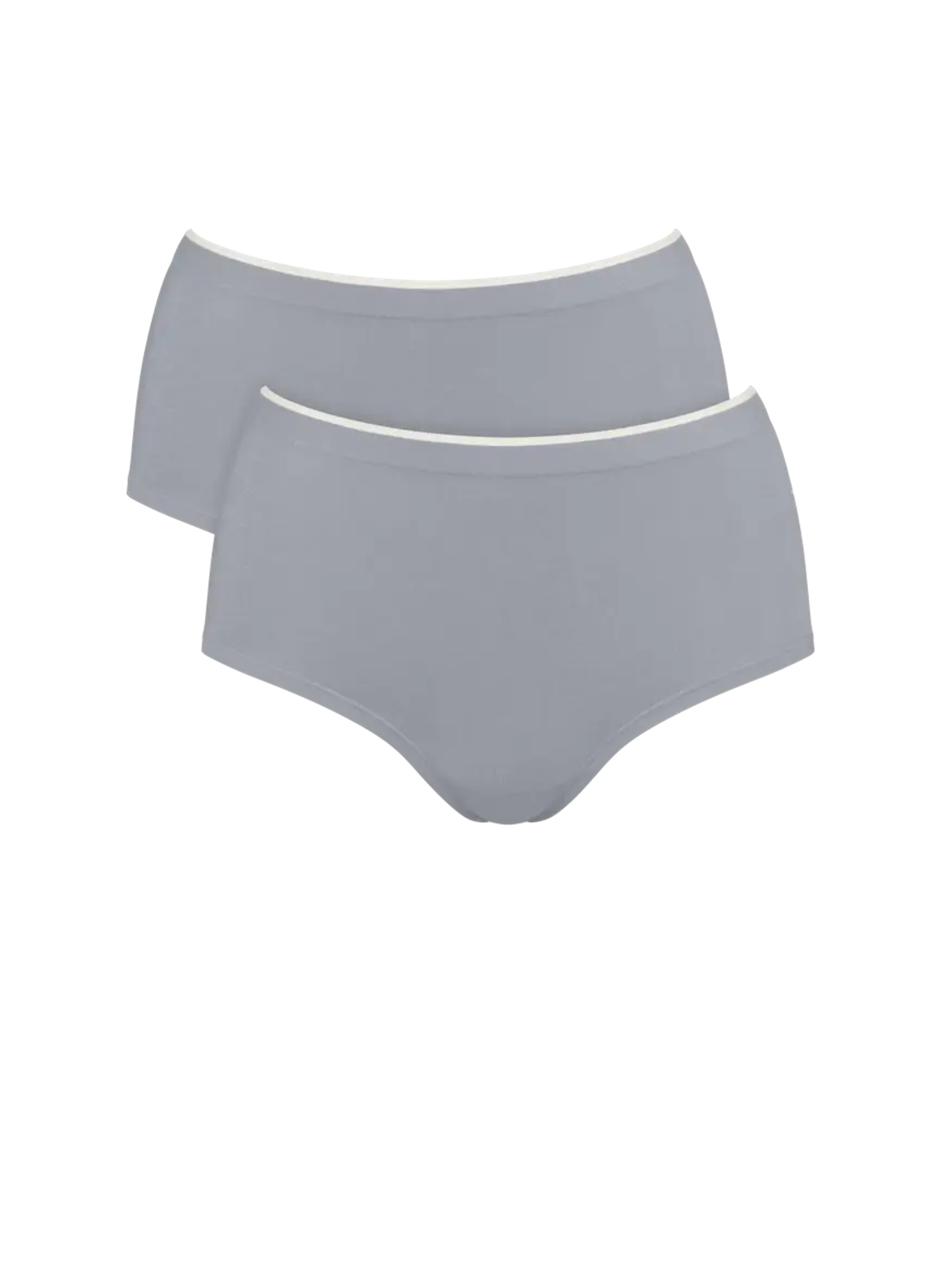 Lot de 2 culottes taille haute Go Sense SLOGGI Gris