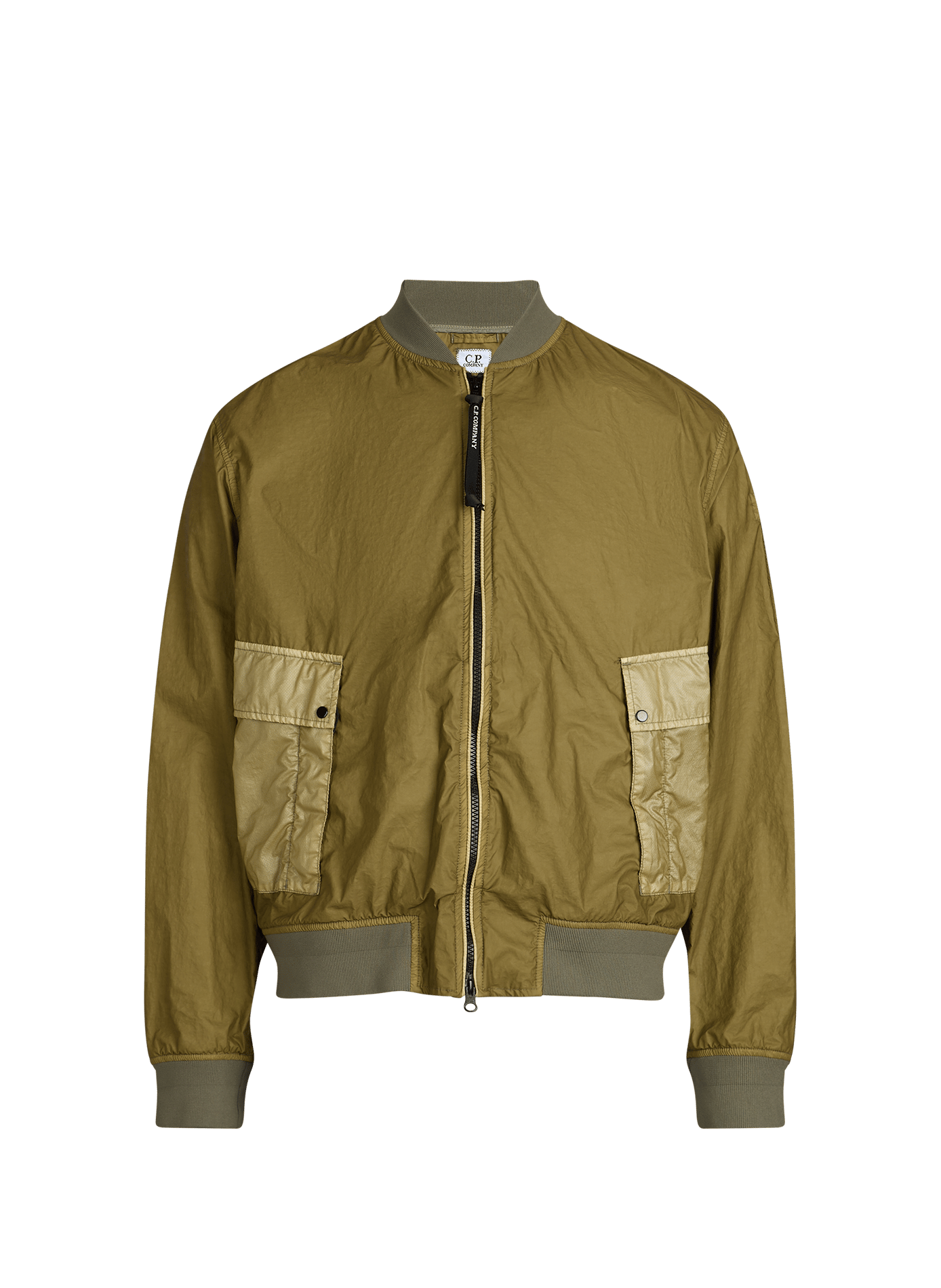 Blouson léger à col plat CP COMPANY Kaki