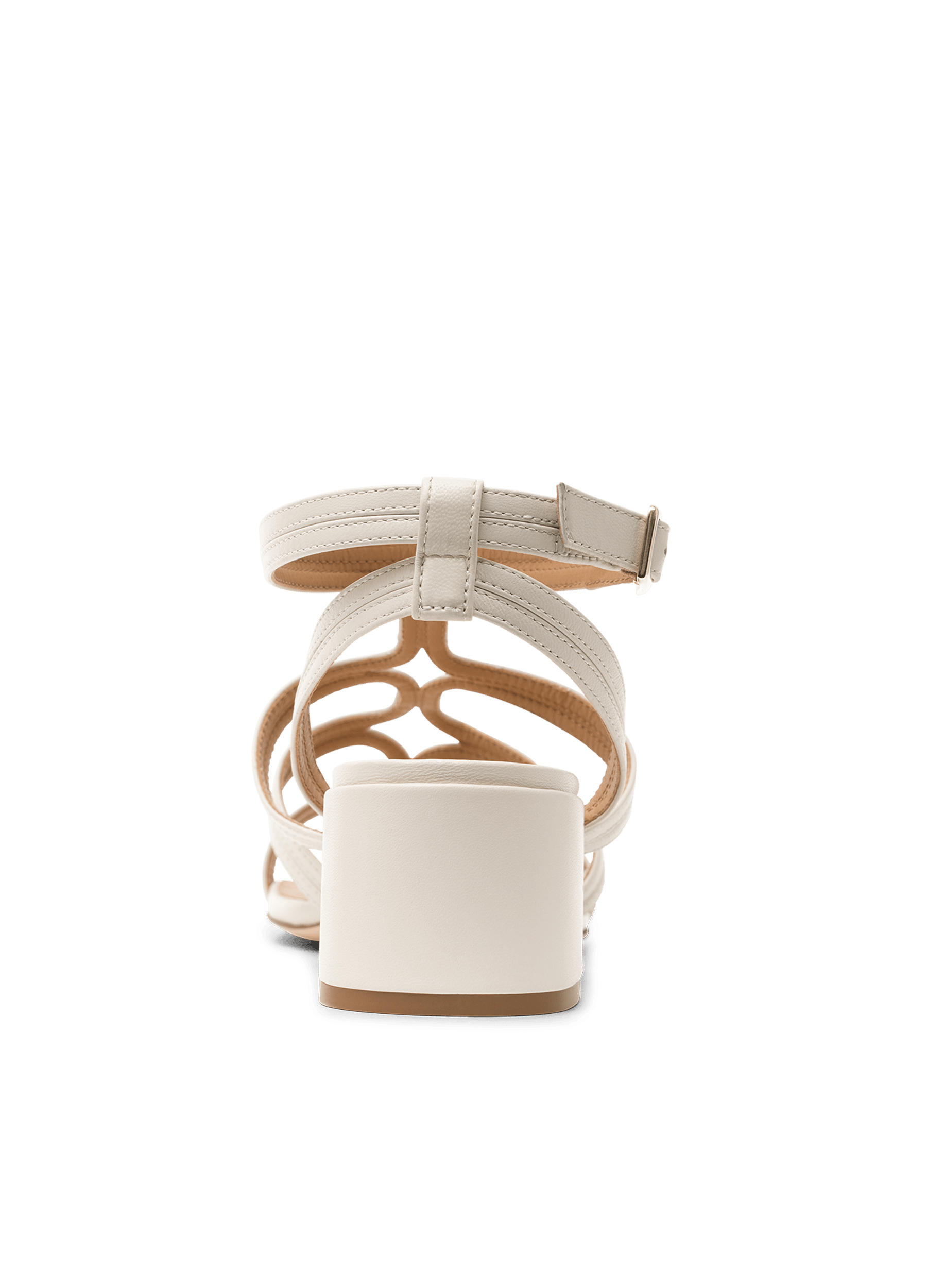 Sandales pippa en nappa PARALLELE Blanc