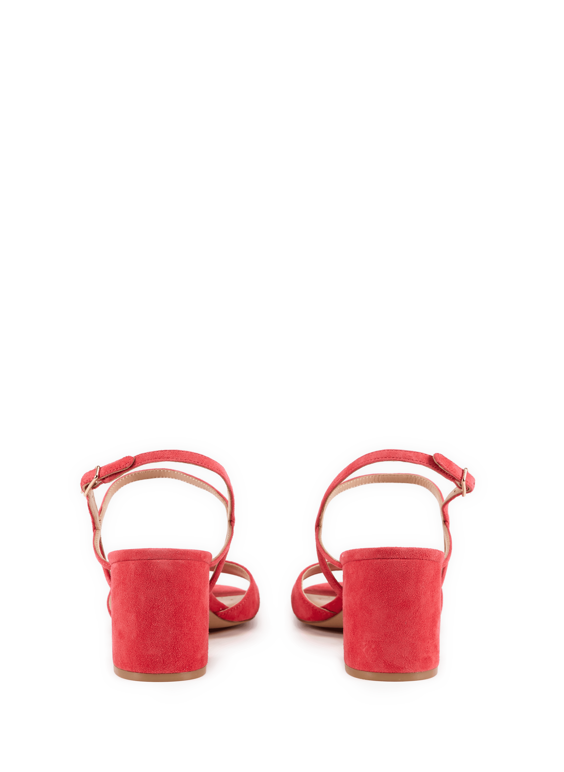 Virnilisa suede high heel sandals GEOX Red