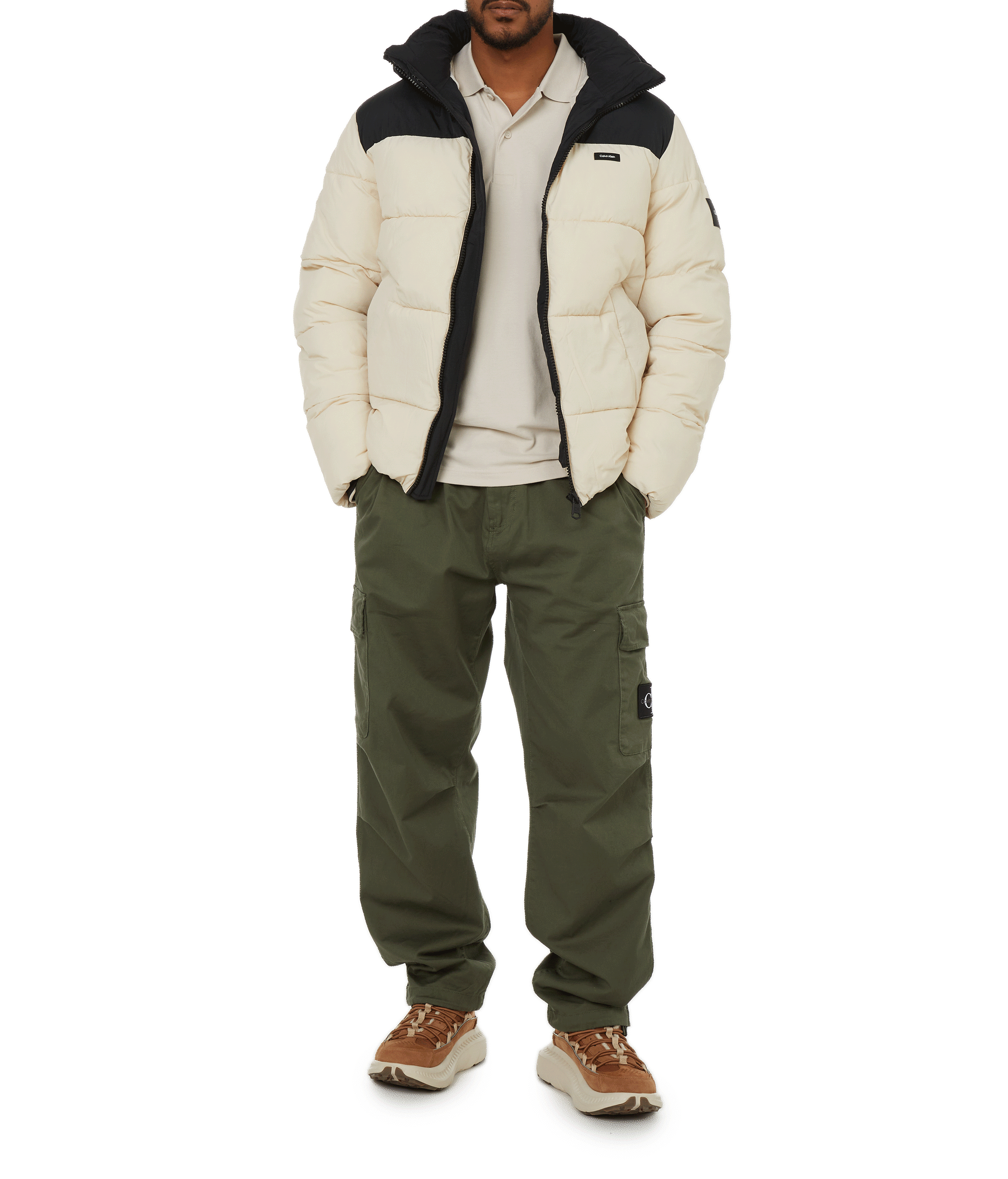 Cotton polo shirt  CALVIN KLEIN Beige