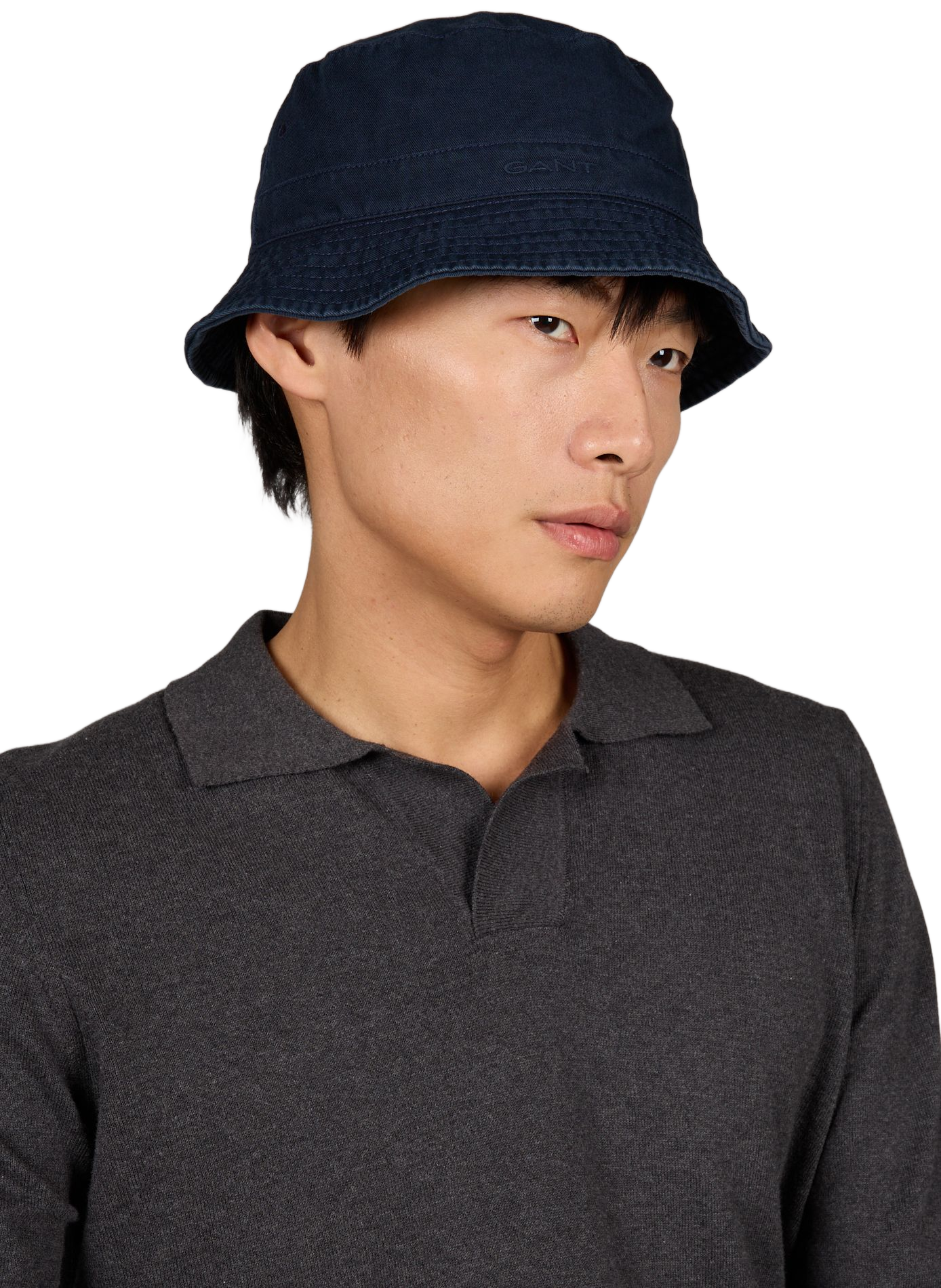 Plain Cotton Bob GANT Blue