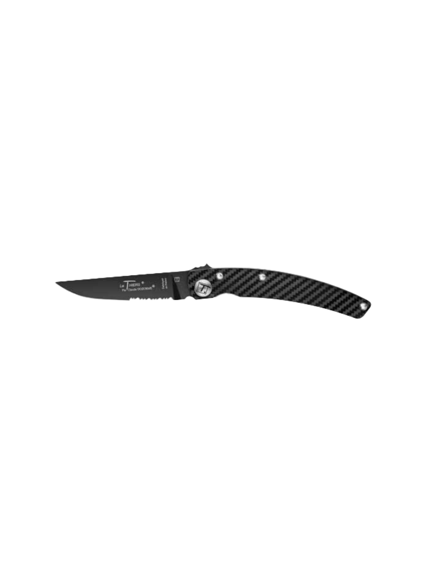 Pocket Knife Le Thiers Design DOZORME Black