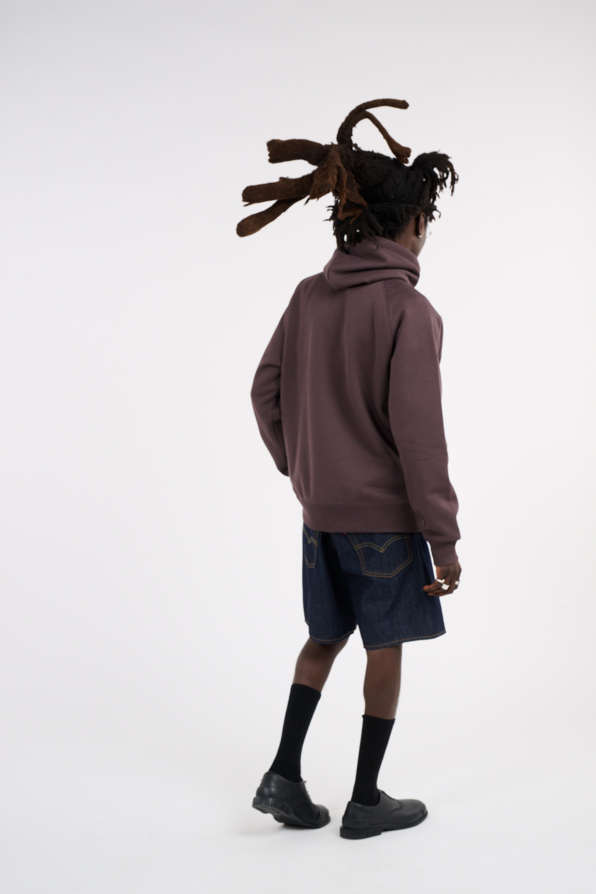 Hoodie hooded chase CARHARTT WIP Marron