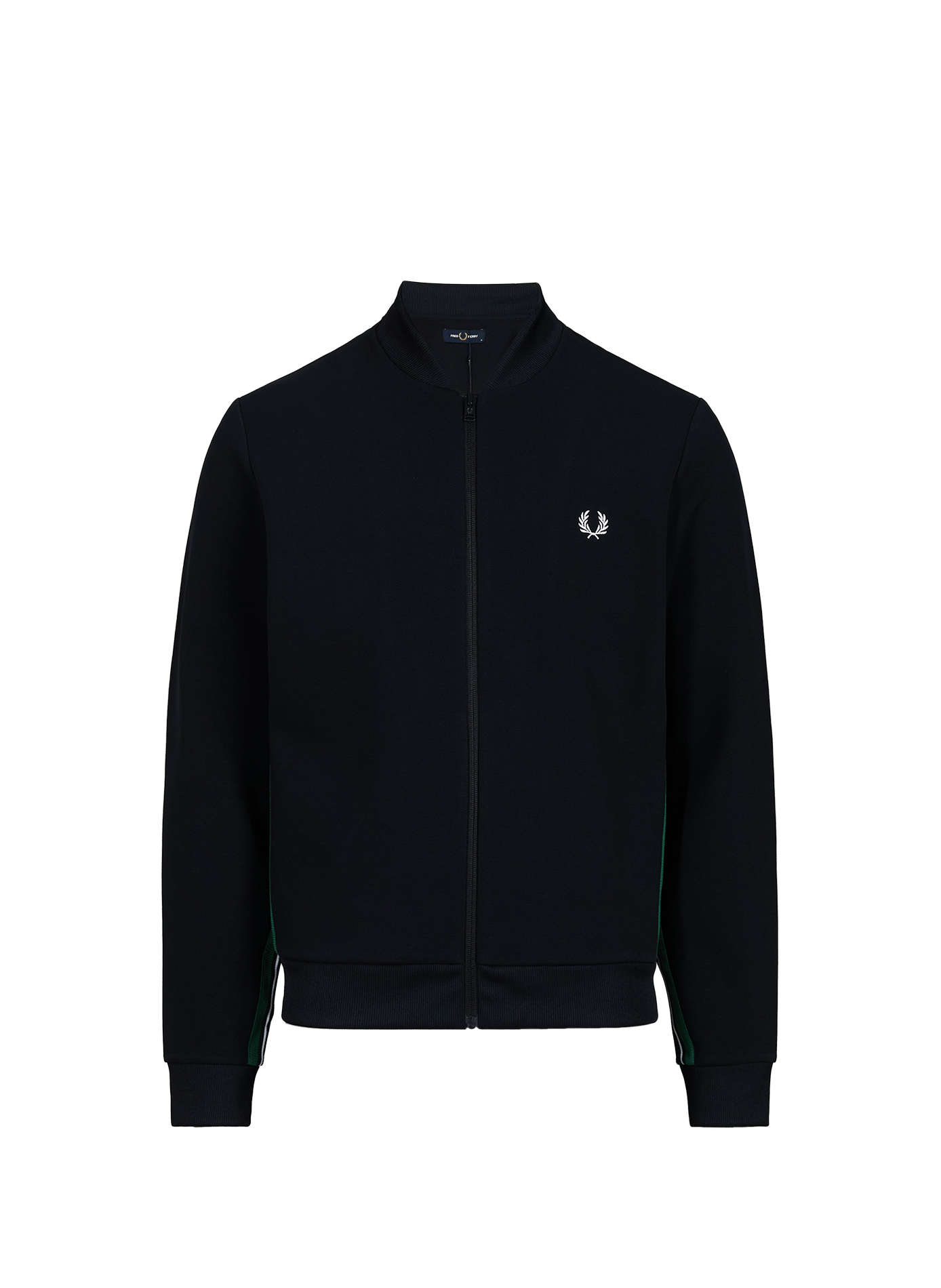 Veste de survêtement à bandes rayées contrastantes FRED PERRY Bleu