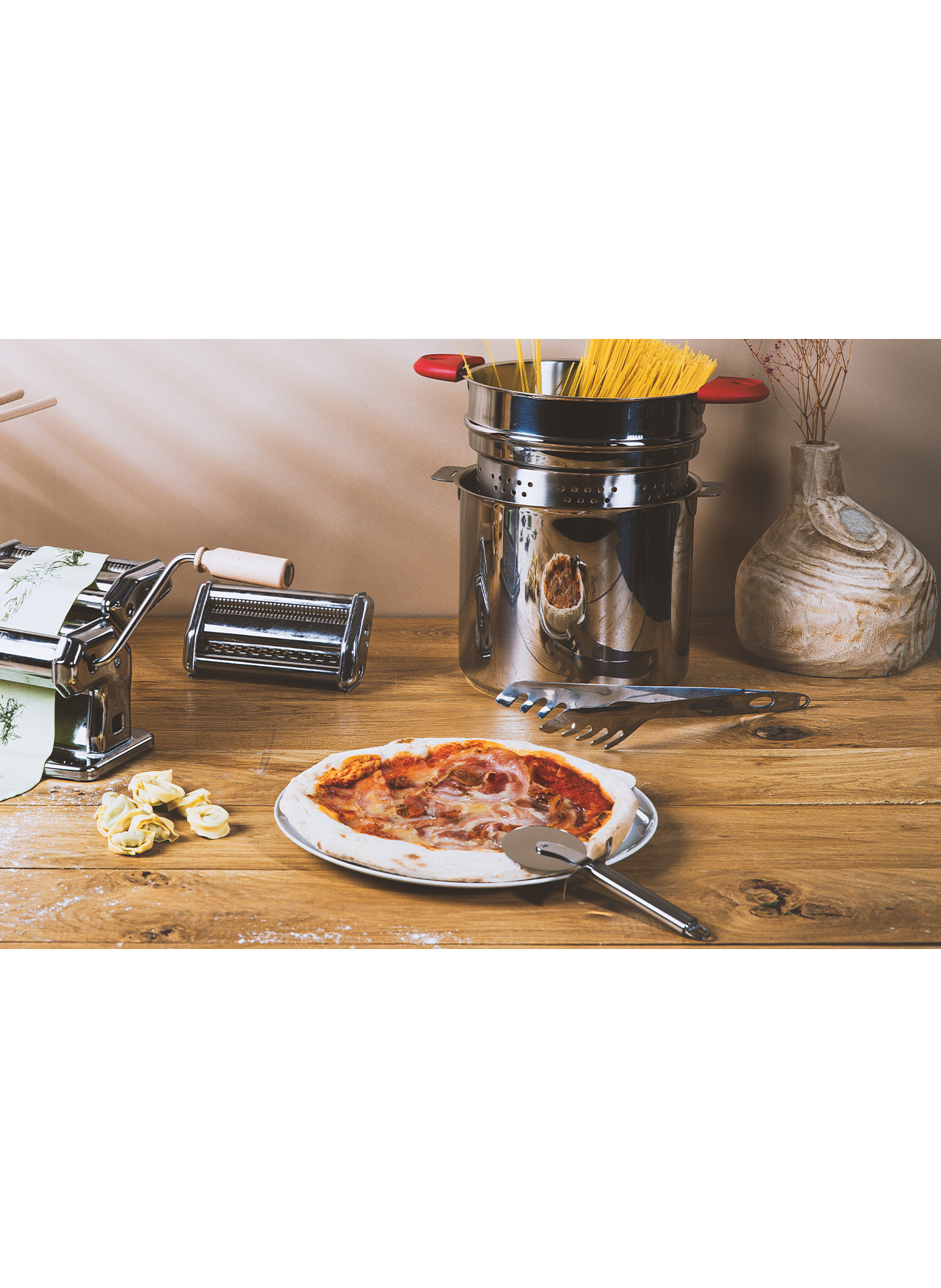 Roulette à pizza Poc en inox CRISTEL Gris