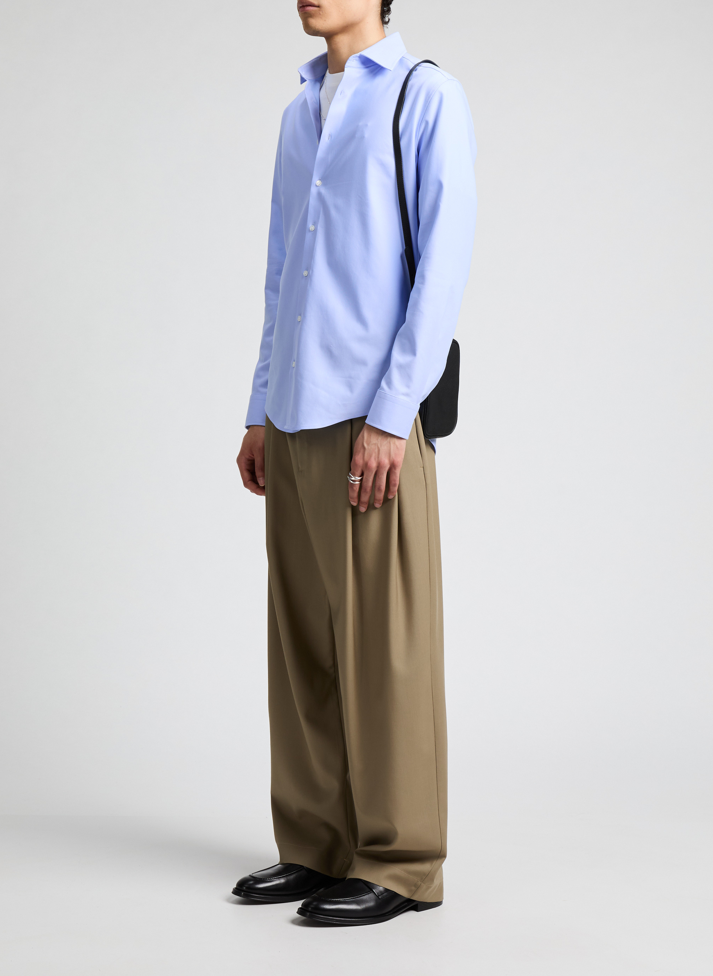 Cotton poplin shirt SEIDENSTICKER Blue