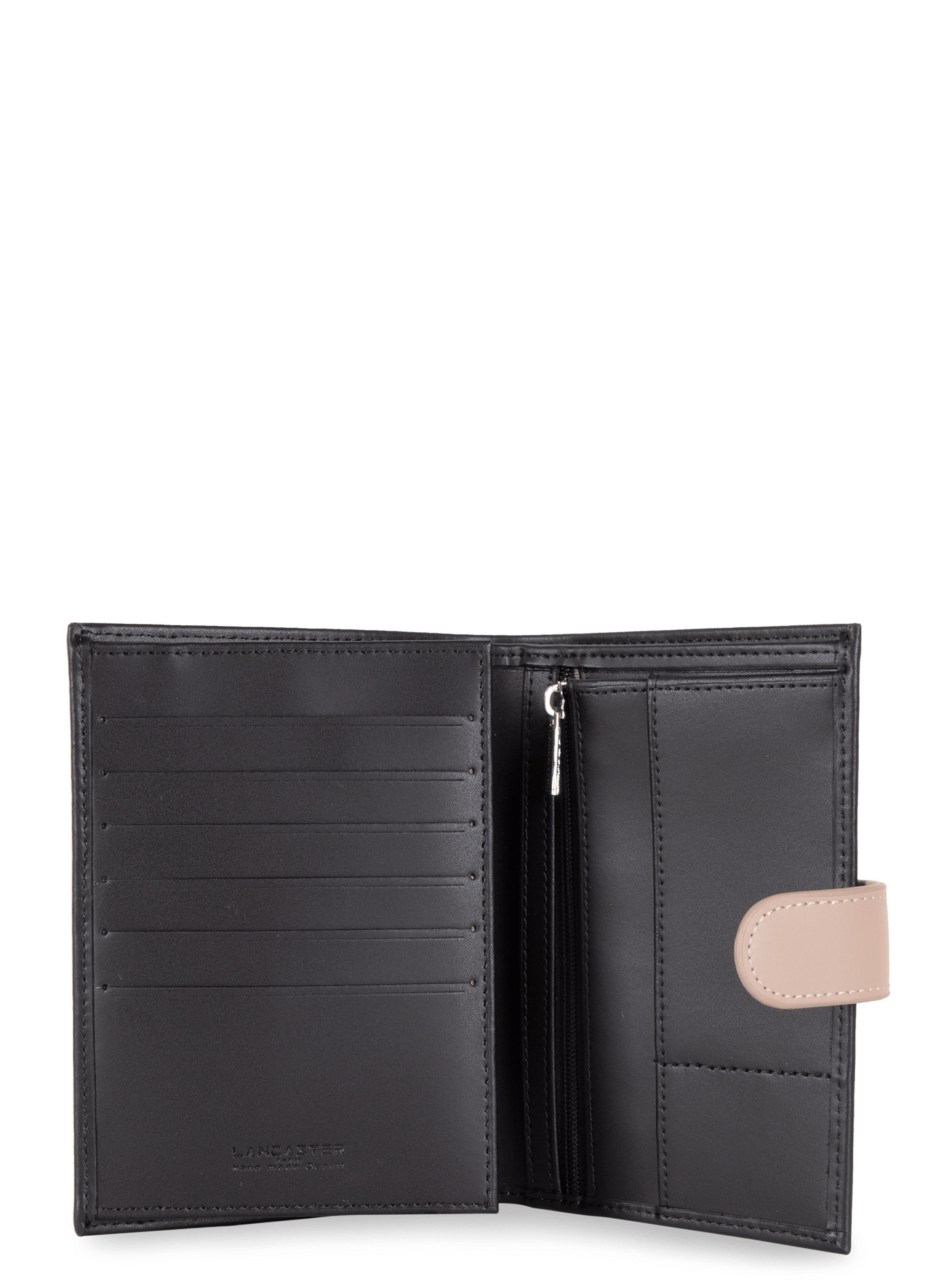 Portefeuille - smooth LANCASTER Noir