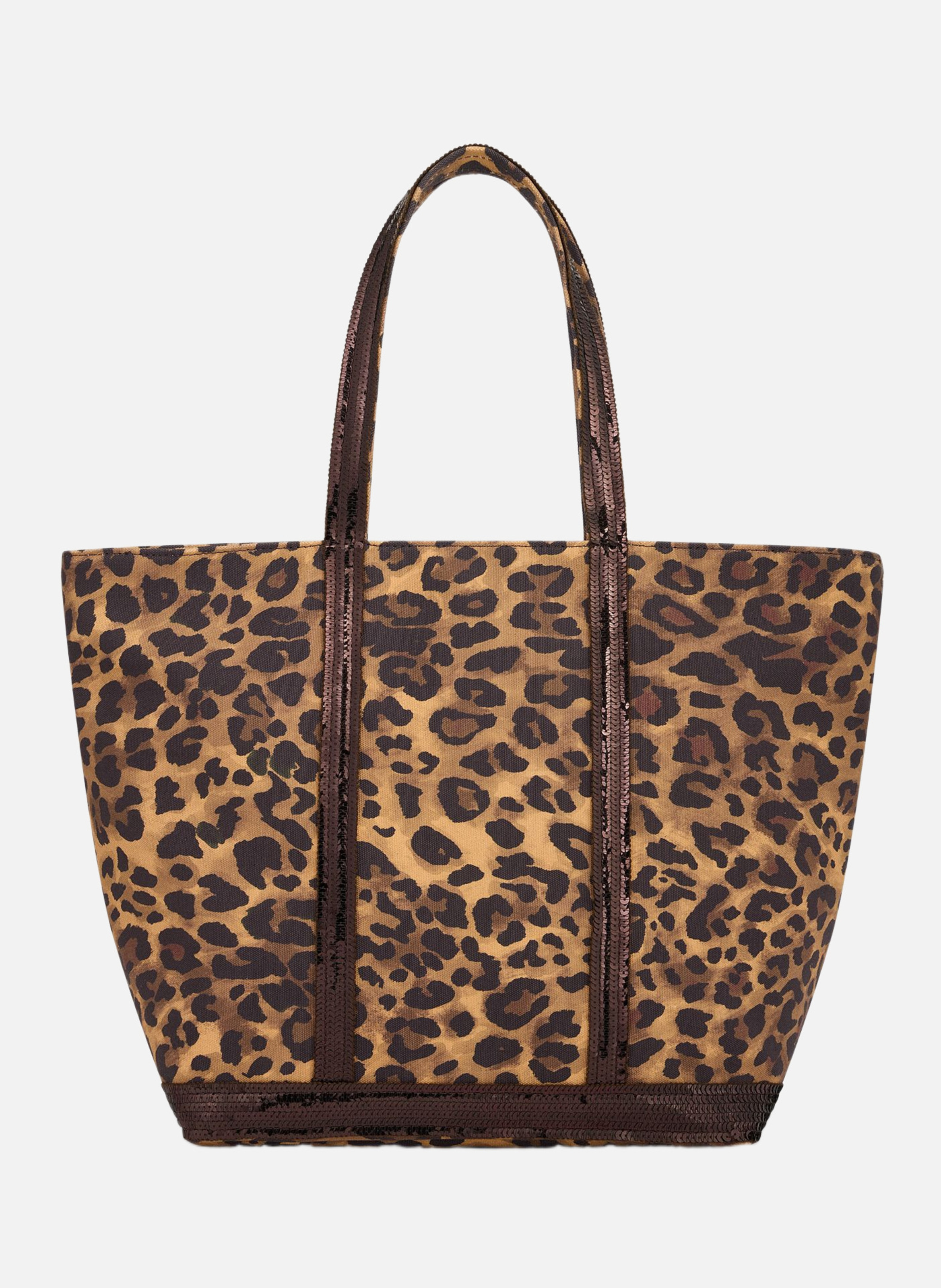 Cabas l léopard VANESSA BRUNO Marron