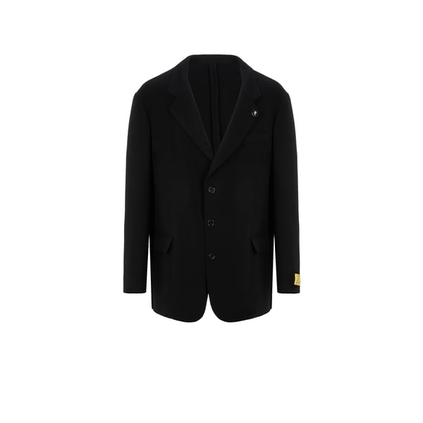 Veste oversize boxy en laine vierge