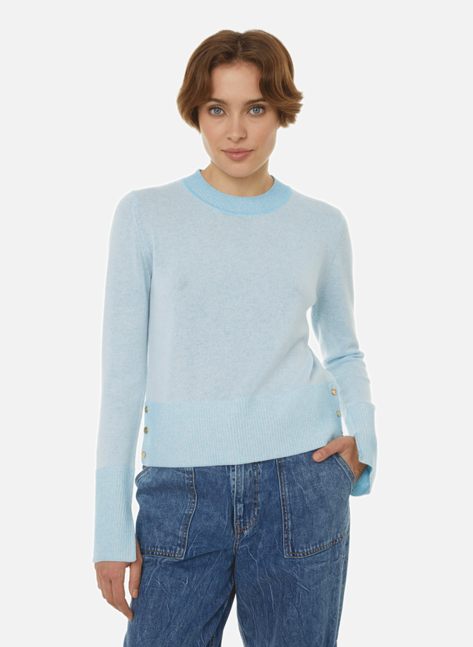 Jumper with ribbed edges CRUSH COLLECTION