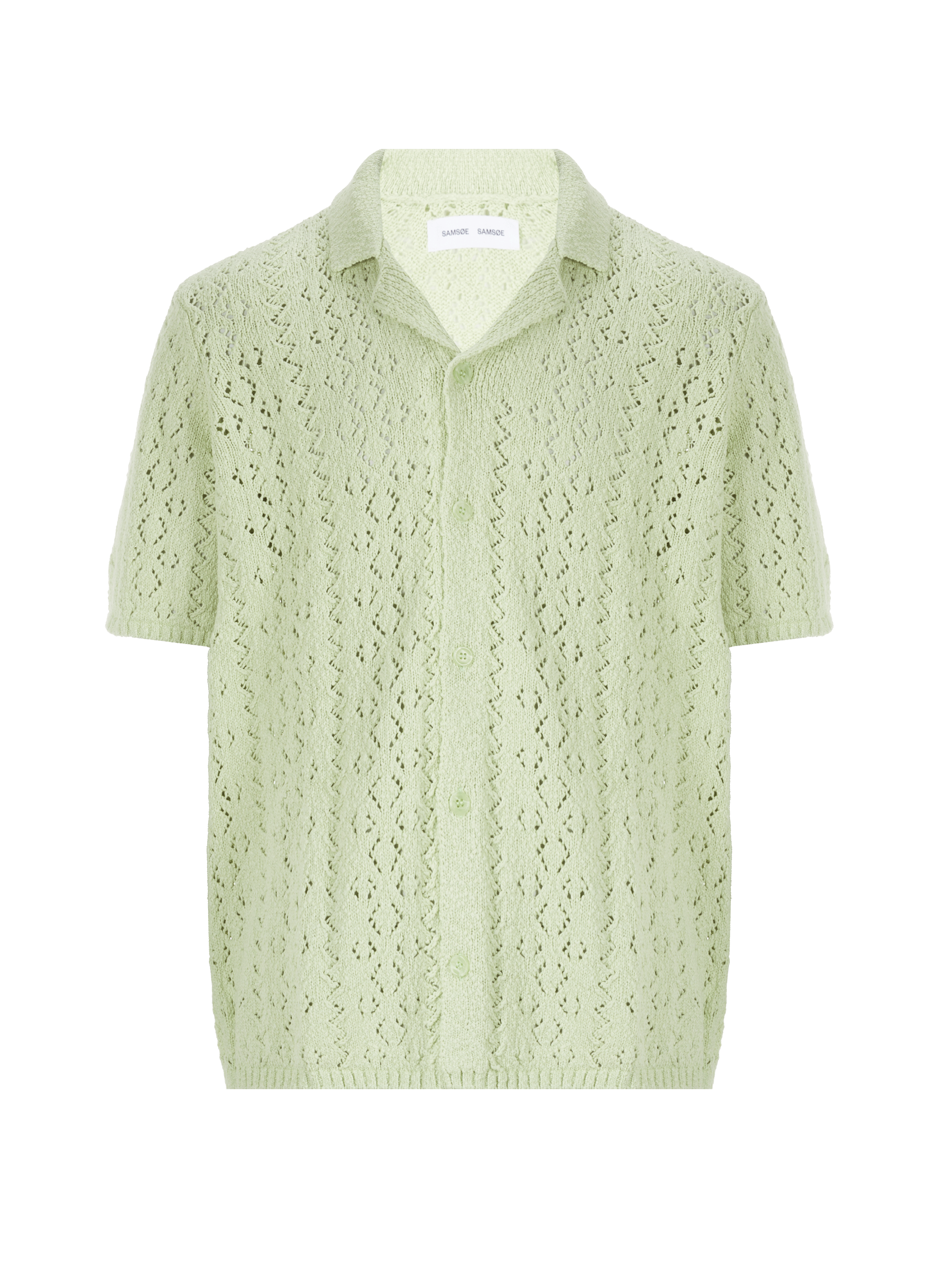 Polo boutonnée en coton