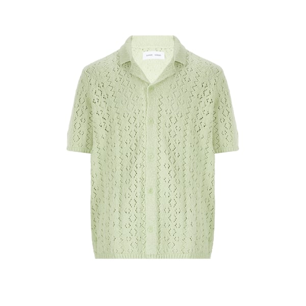 Polo boutonnée en coton