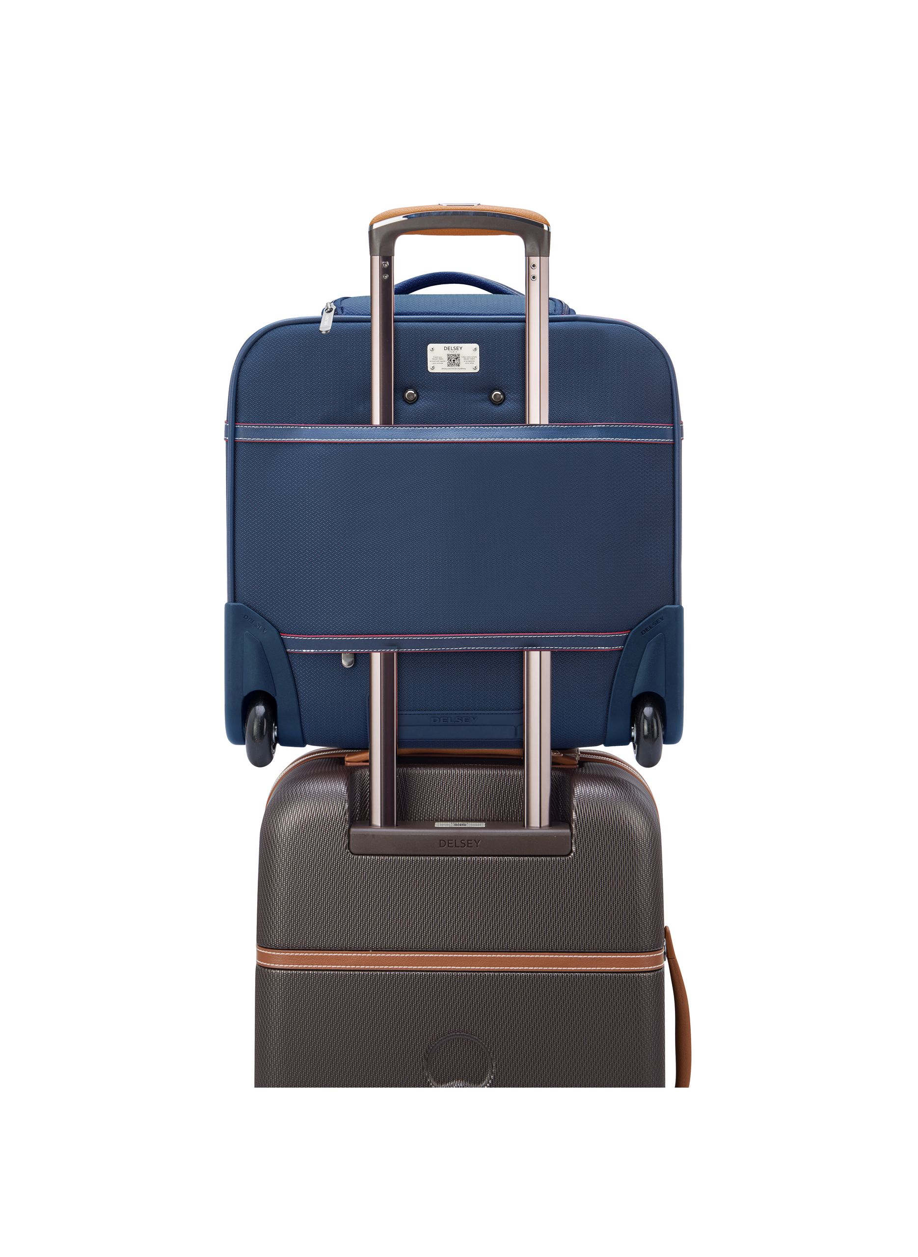 Boardcase cabine  souple taille s - chatelet air 2.0 DELSEY PARIS Bleu