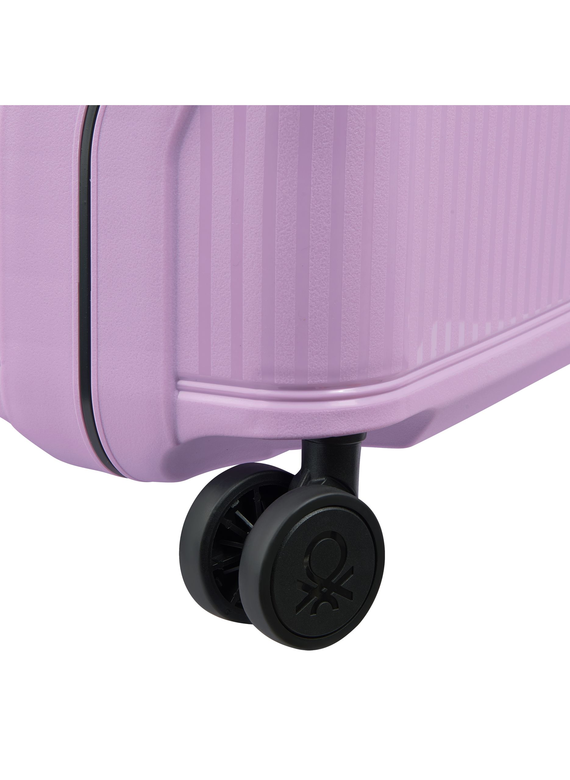 Valise cabine rigide taille s - color block hardside DELSEY PARIS Violet
