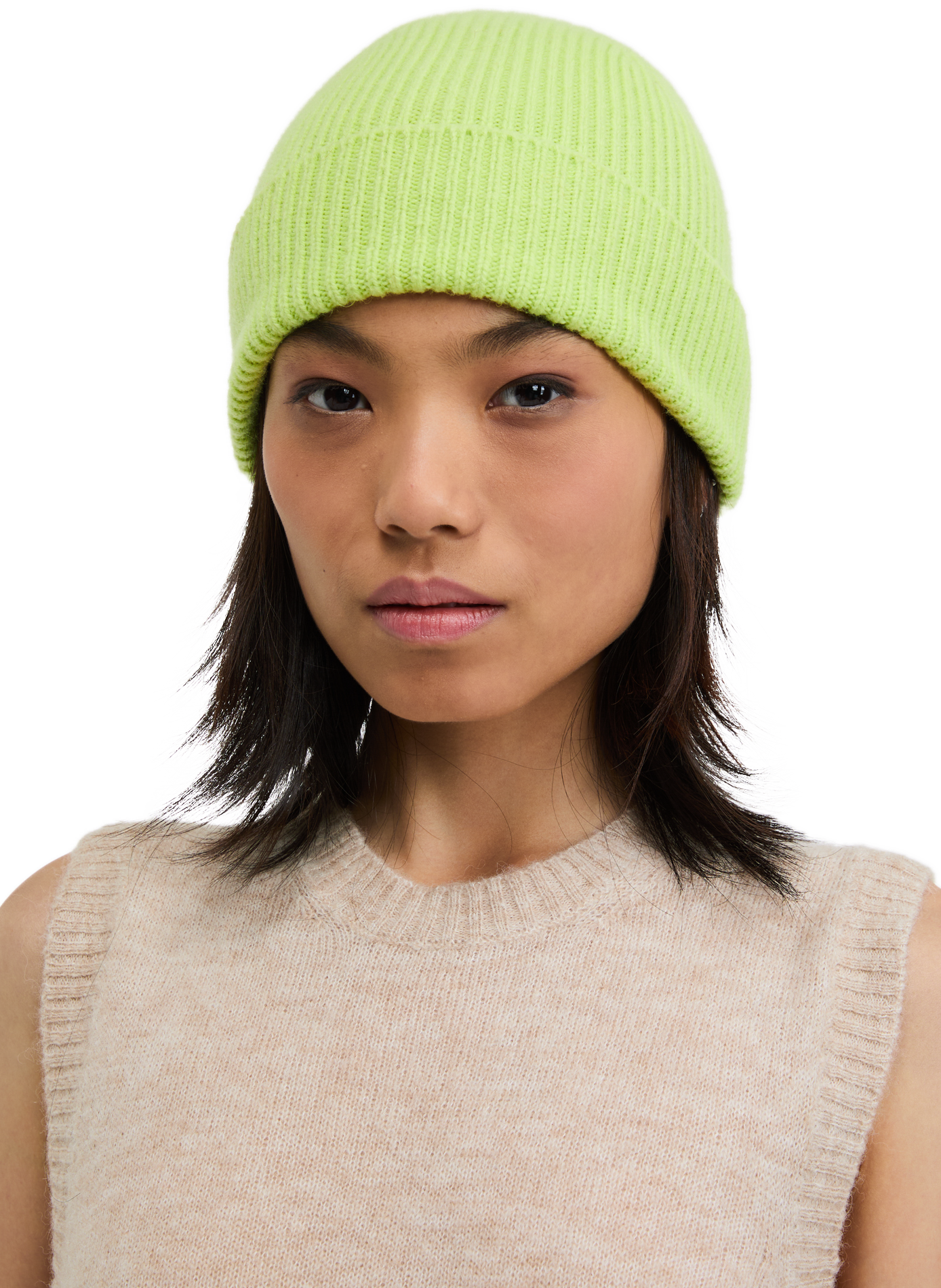 Bonnet Barra en laine Vert