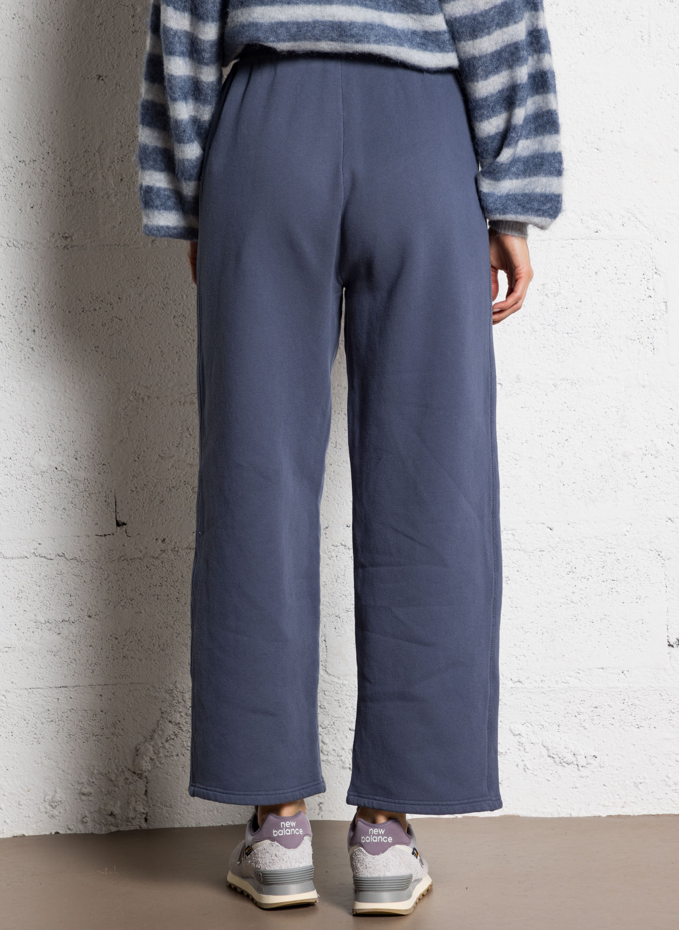 Pantalon jogging en coton mélangé izubird AMERICAN VINTAGE Bleu