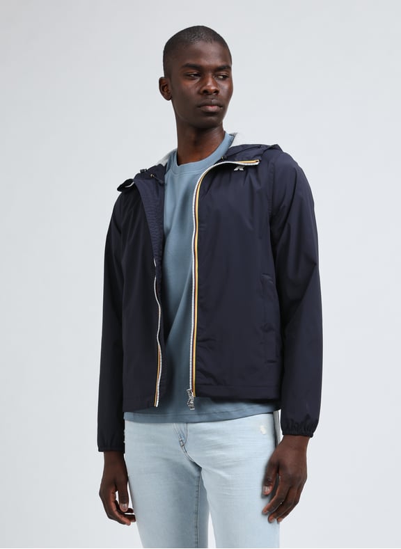 Waterproof hooded jacket Blue by K-WAY K-WAY Waterproof hooded jacket Blue