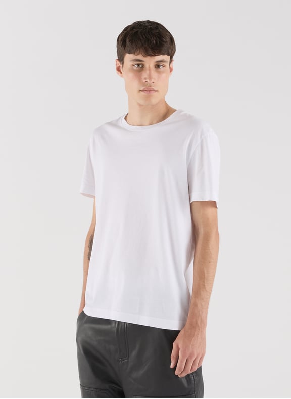 Round-neck T-shirt White by SAISON 1865 SAISON 1865 Round-neck T-shirt White