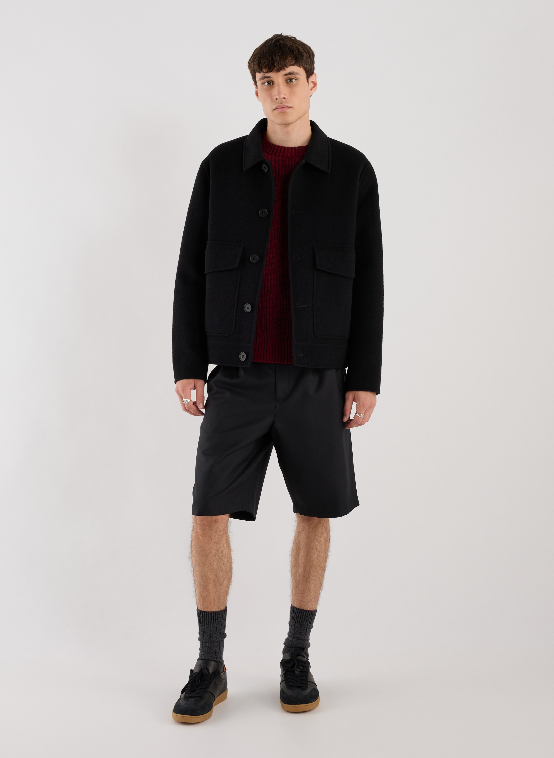 Double-breasted blazer SAISON 1865 Black