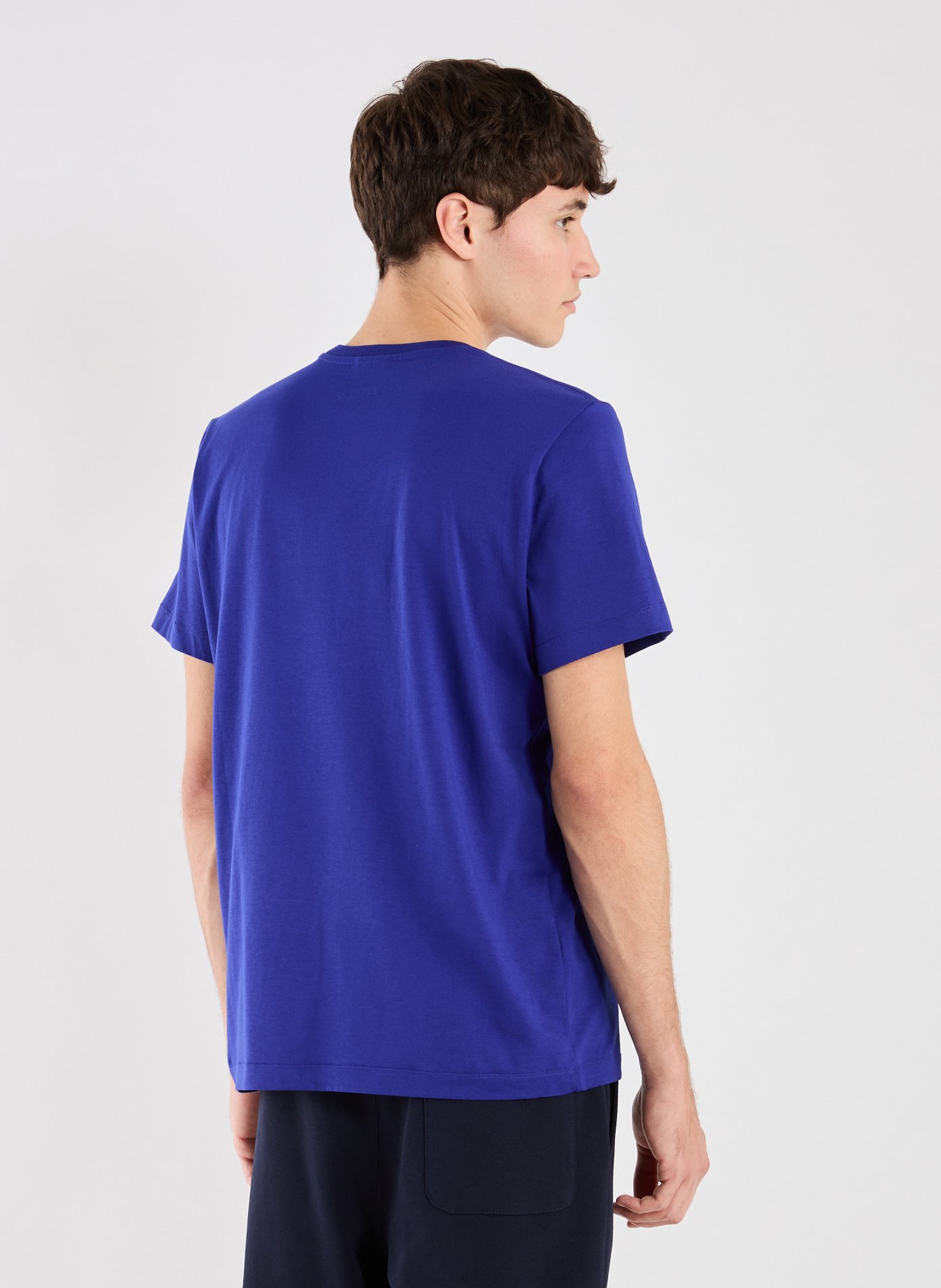 T-shirt en coton Patch PARAJUMPERS Bleu