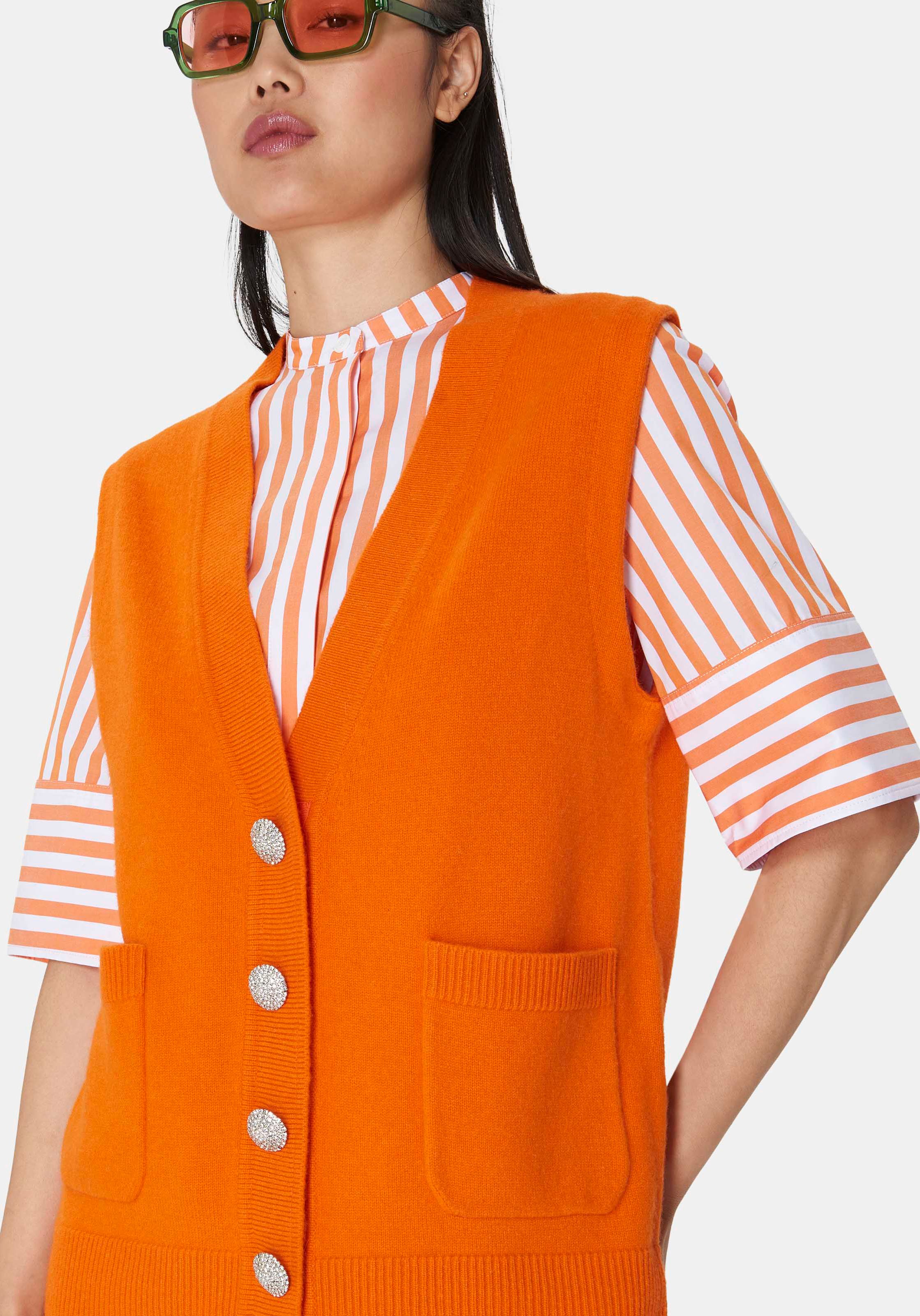 Gilet ginny TARA JARMON Orange