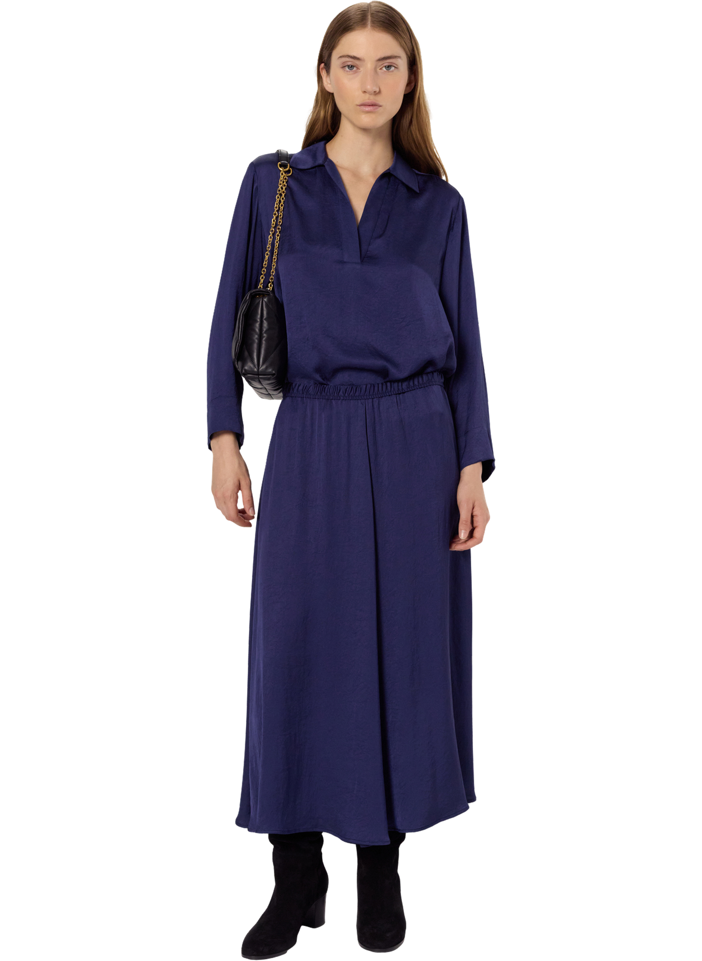 Jupe satinée - bella GERARD DAREL Bleu